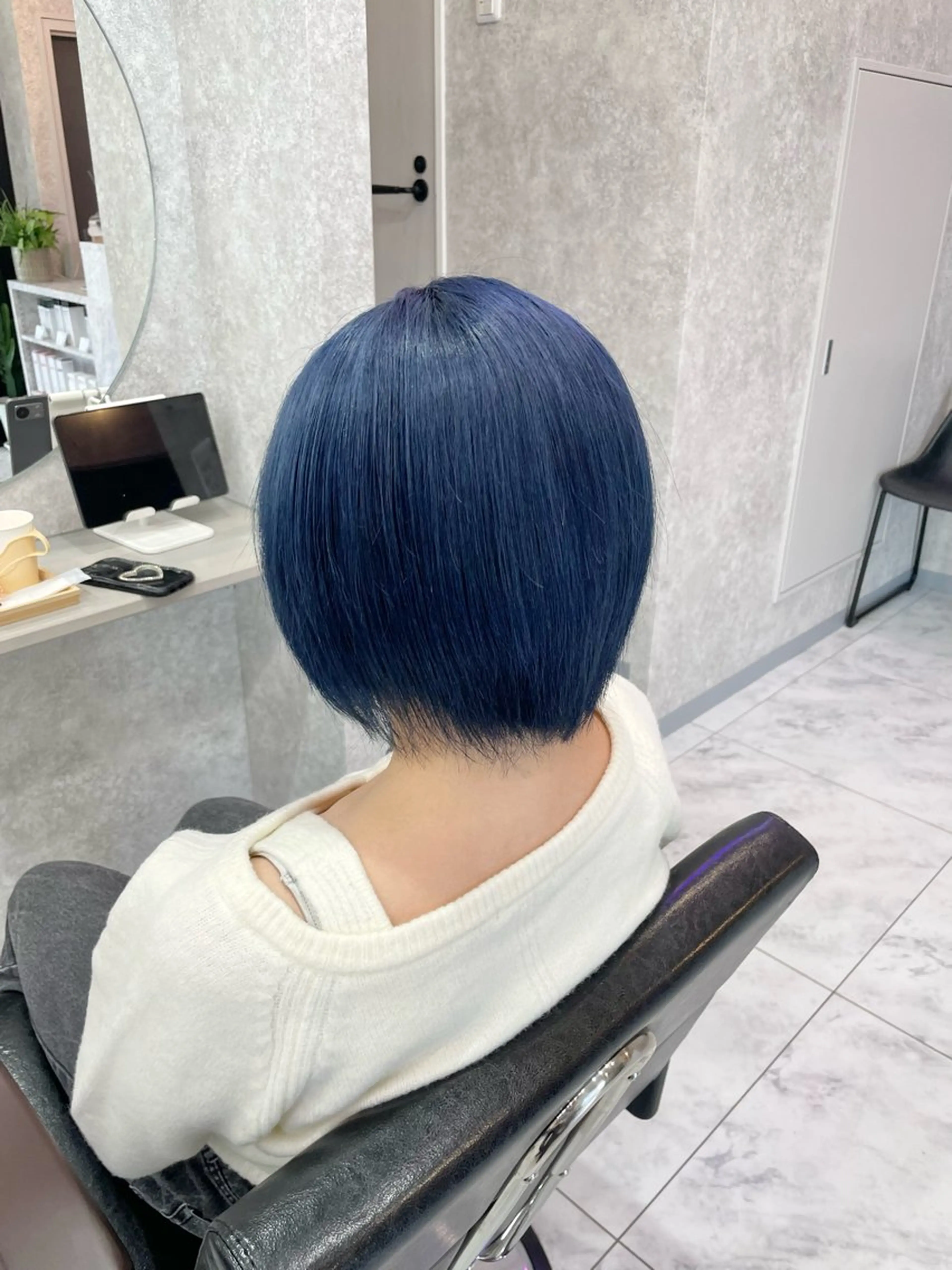 ショート 🦋ハイトーン🦋 石山 希理🦋のヘアスタイル