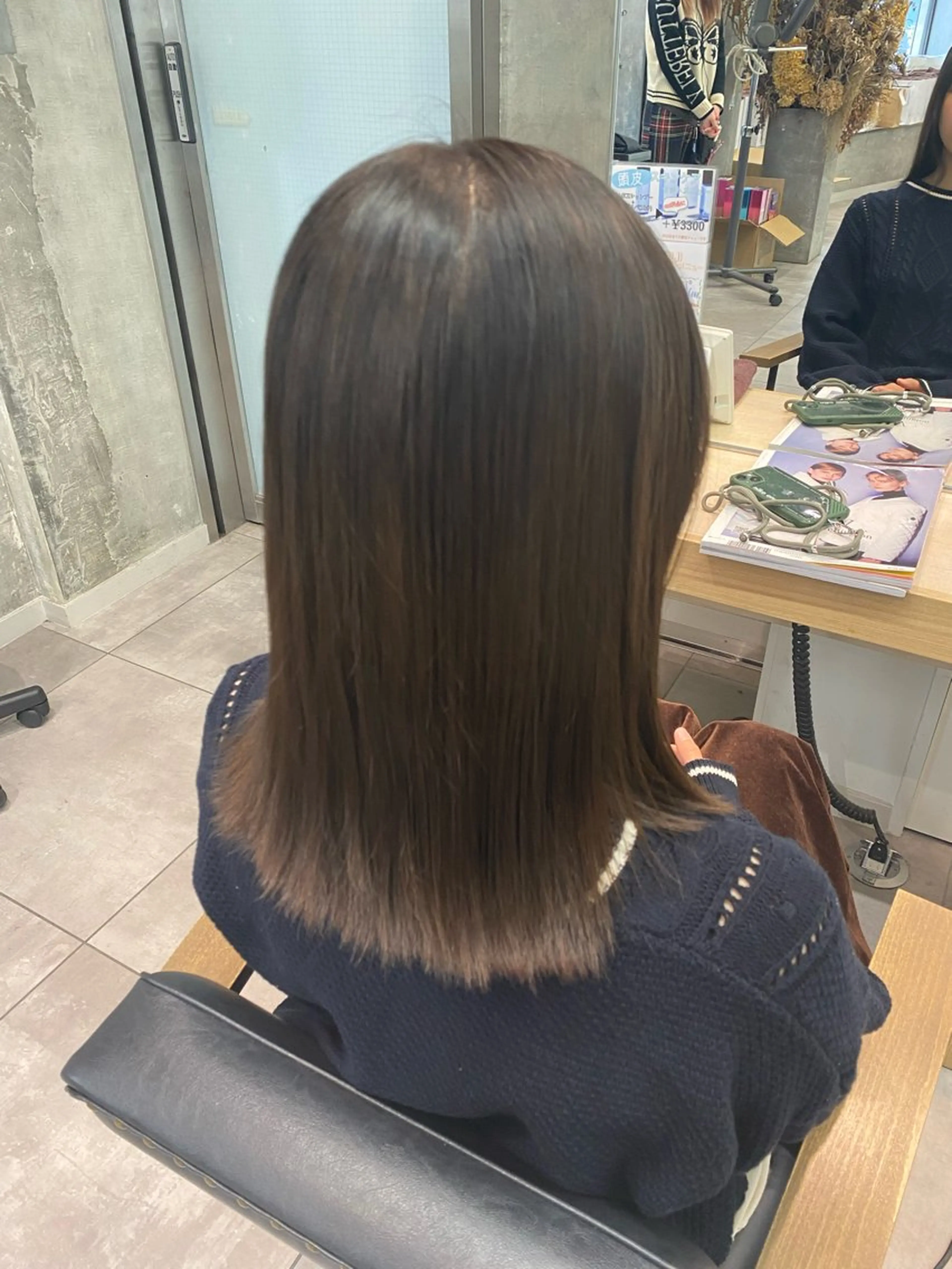 カラー ヘアカラー 韓国ヘア AINA🐱のヘアスタイル