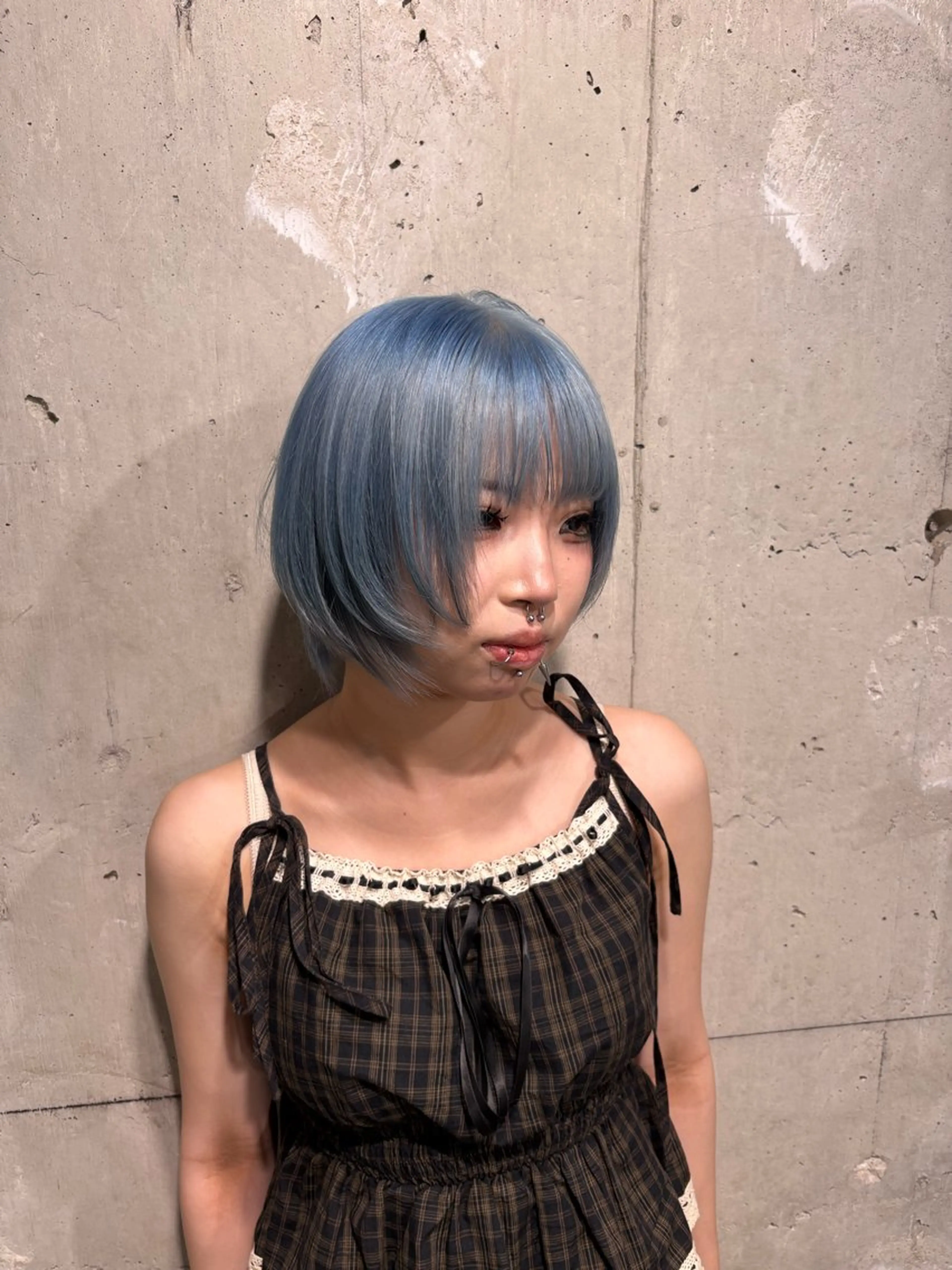 ショート カラー ヘアカラー ハイトーン 横浜💞ミオのヘアスタイル