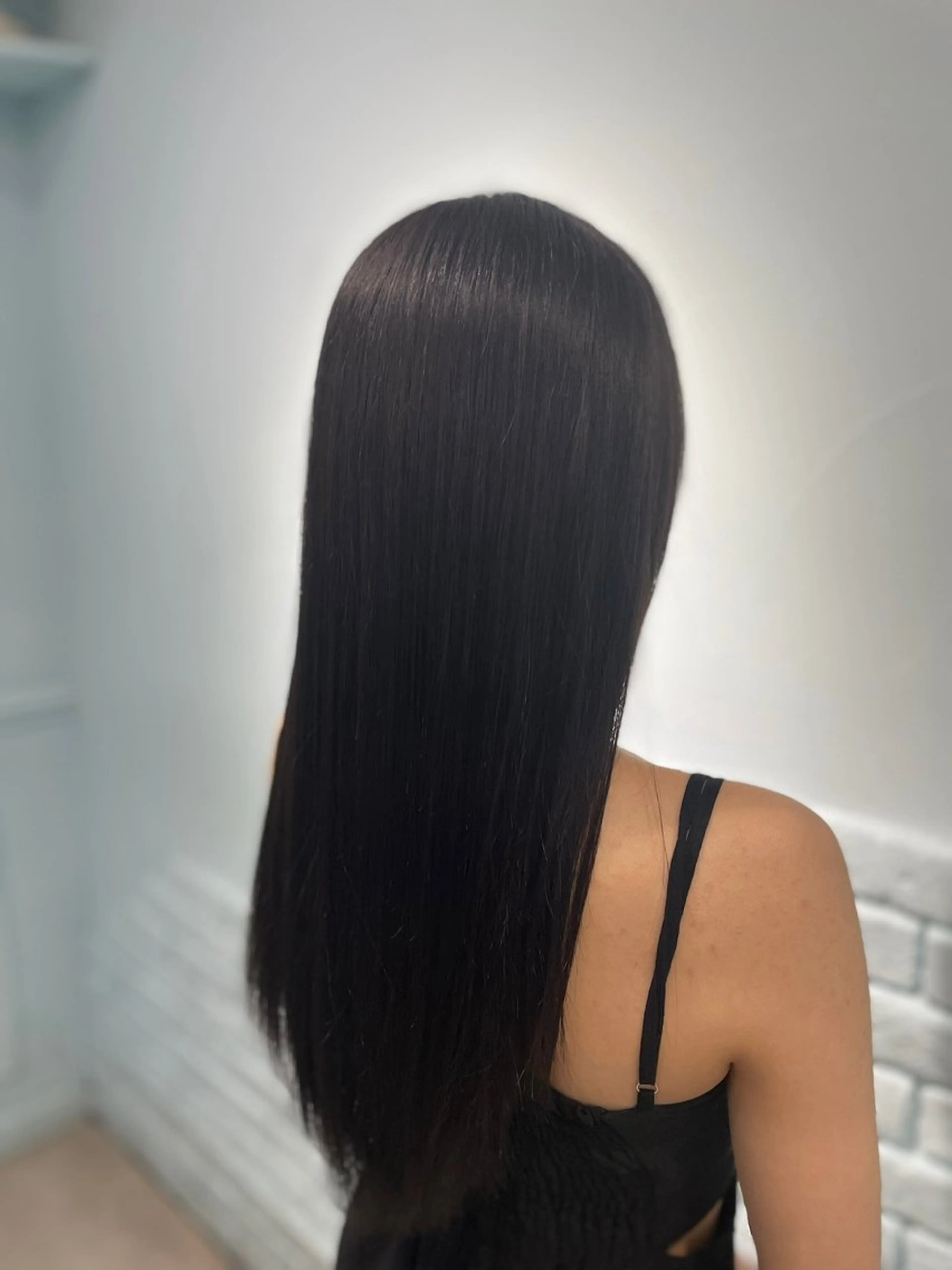 セミロング カラー アッシュ アッシュグレー ベージュカラー ブリーチ ブロンド 【美髪ハイトーン】 髪質改善/大和🎀のヘアスタイル