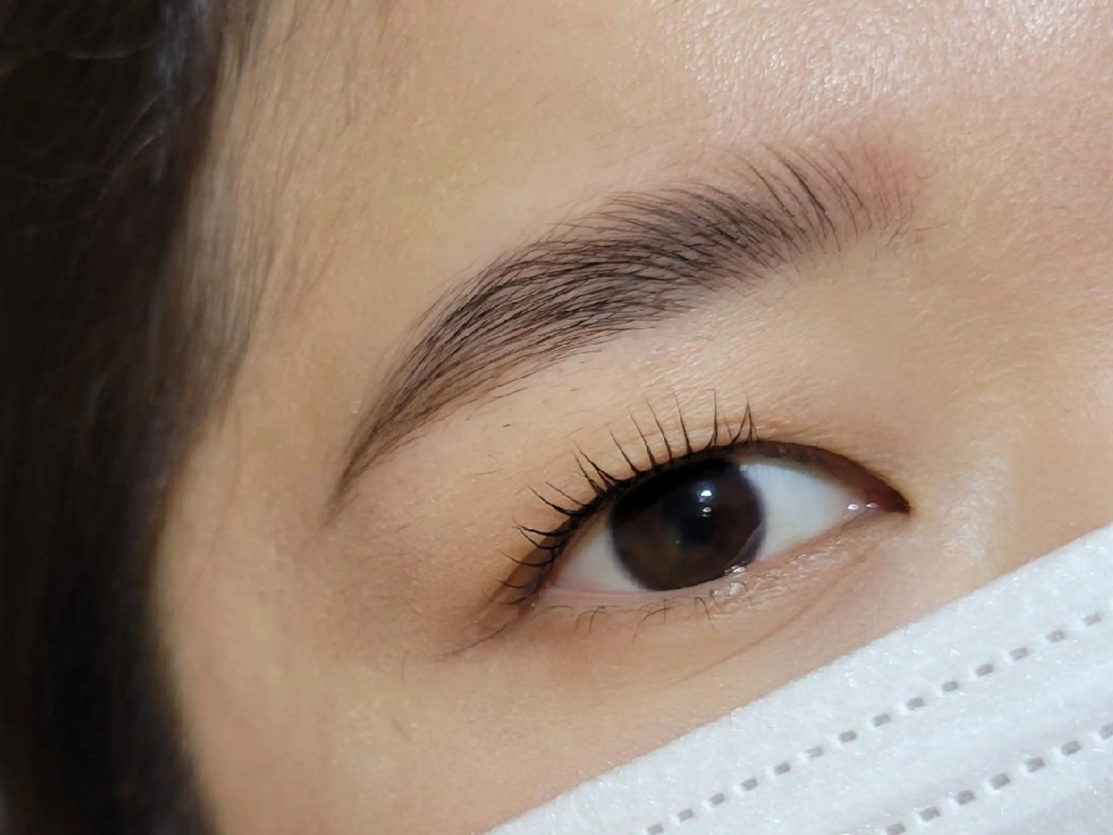 マツエク・マツパ アイブロウ まつげパーマ 💜bora .のネイルデザイン