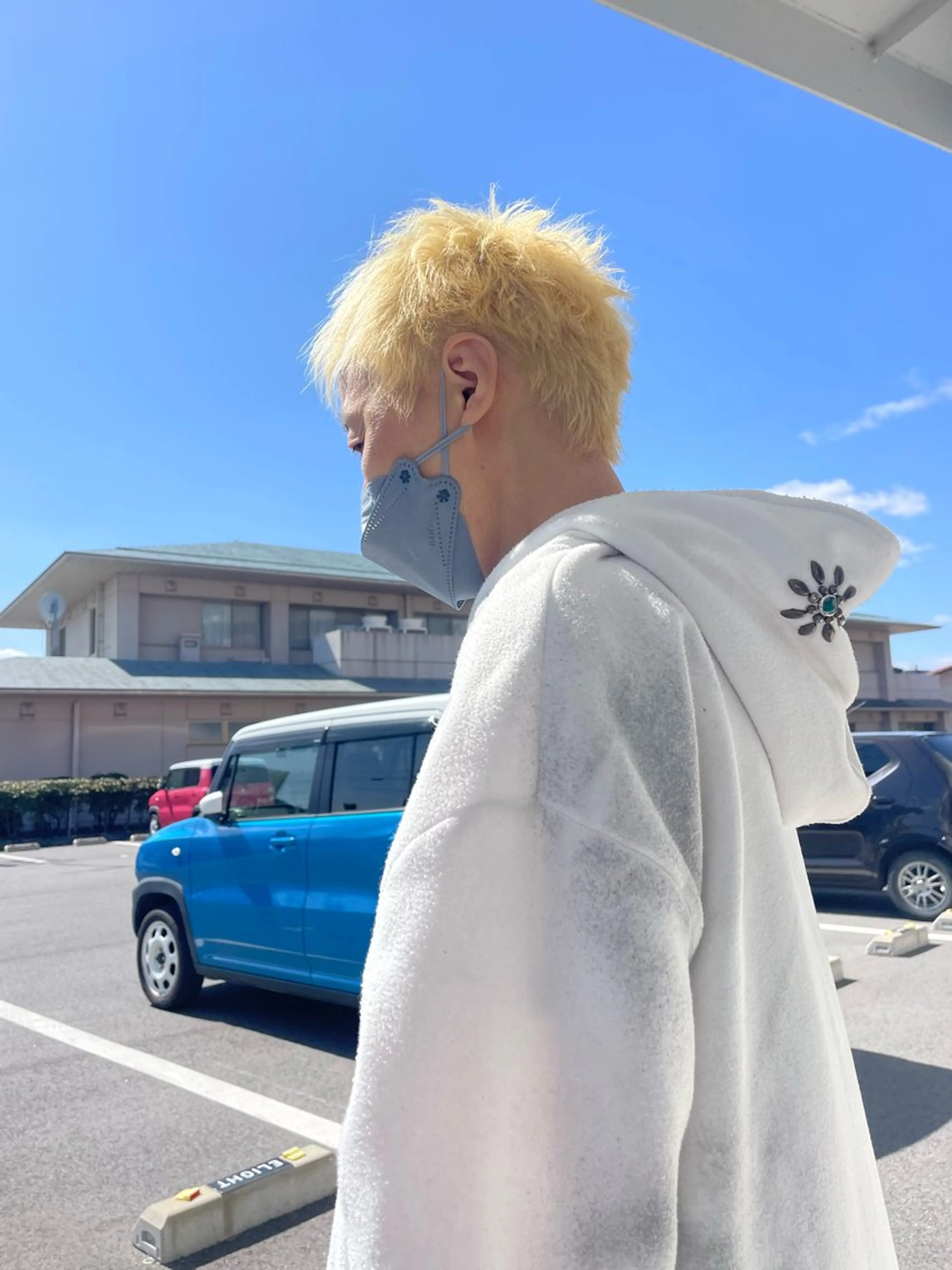 カラー メンズ メンズブリーチ ブリーチ 錦 茉李 @lm.mari03のヘアスタイル