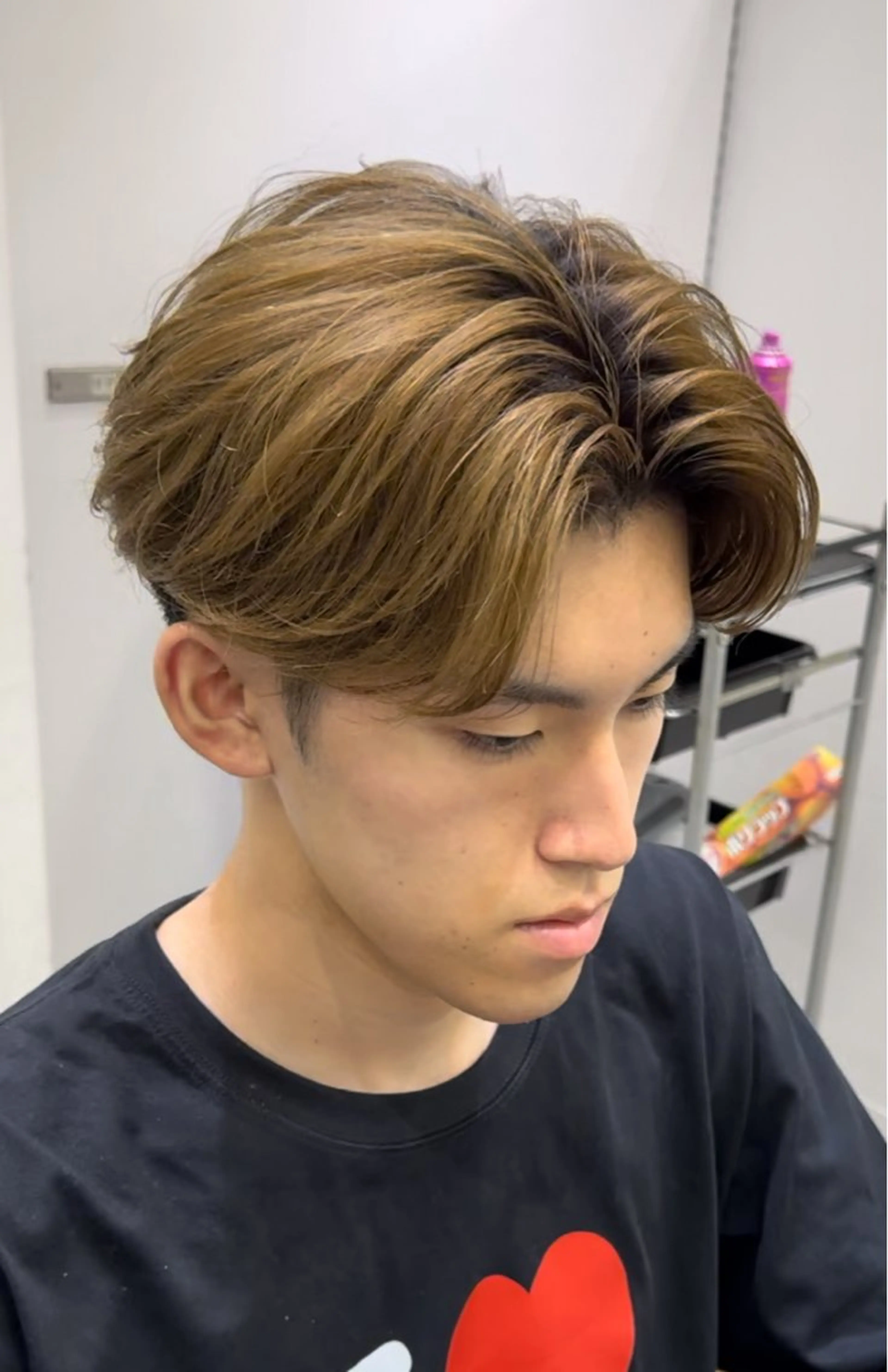 ショート パーマ メンズ カット パーマ 【メンズ特化】岩瀬 武【メンズパーマ】のヘアスタイル