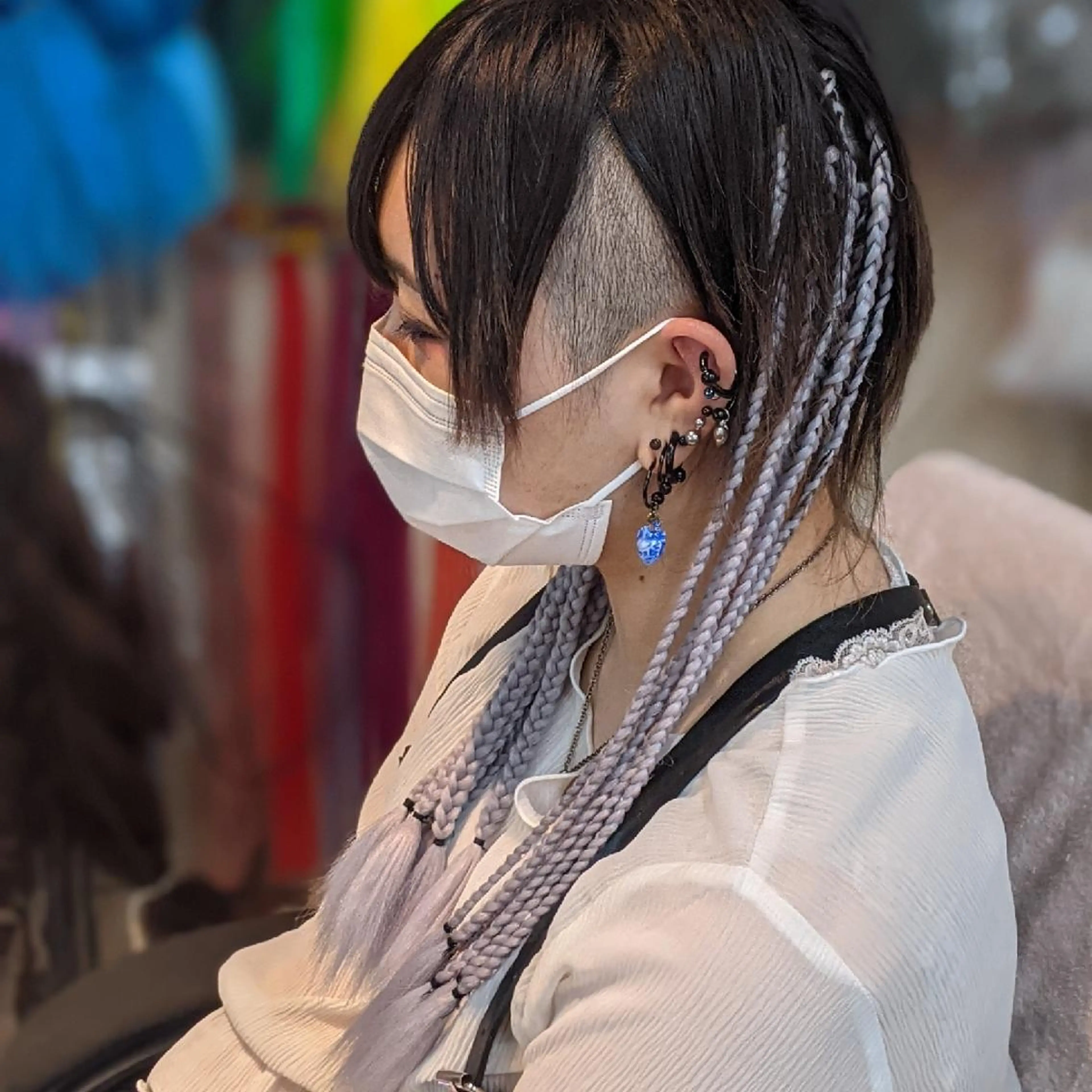 セミロング エクステ scamp ★のヘアスタイル