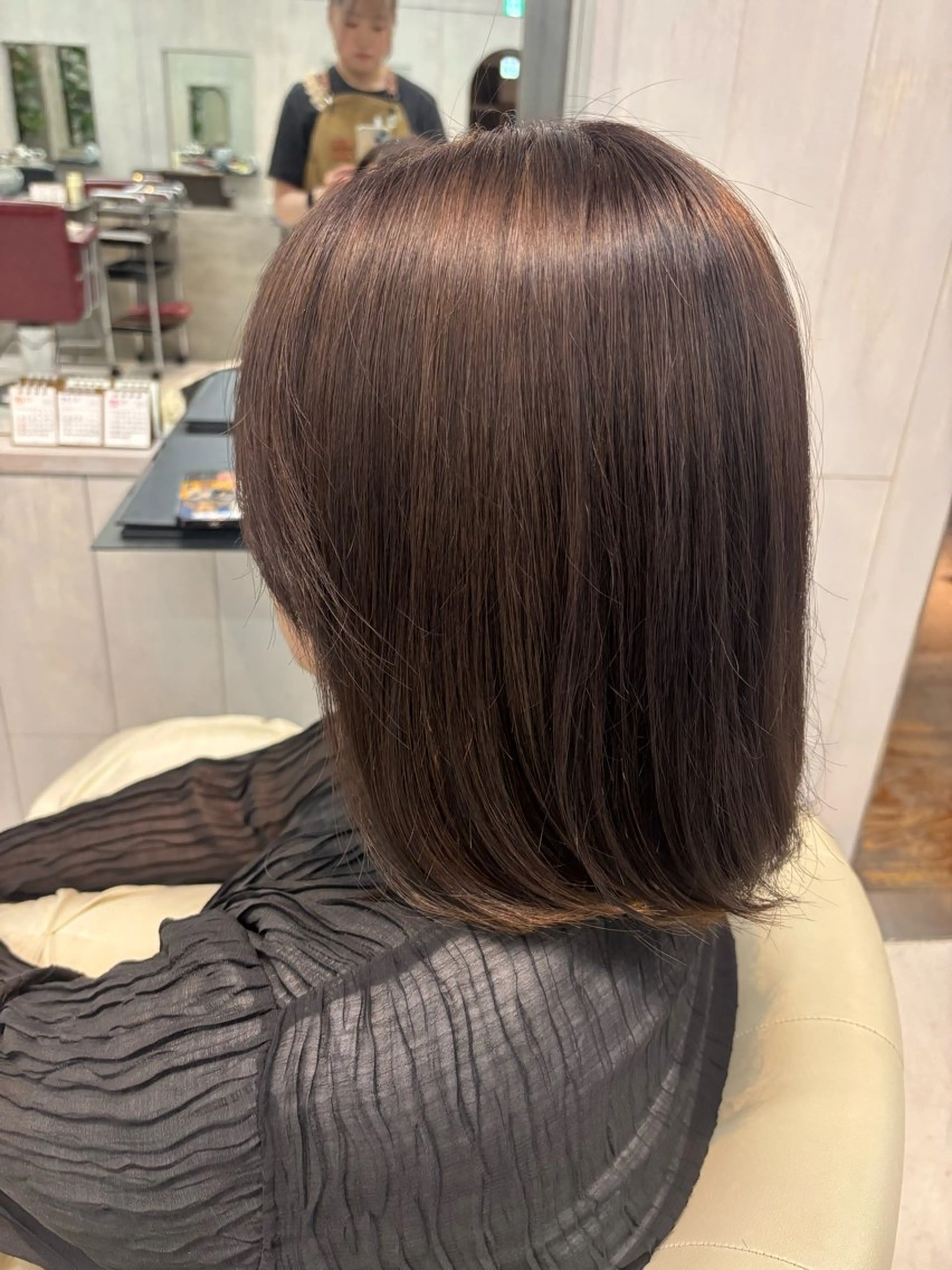 ミディアム 高相 乃愛のヘアスタイル