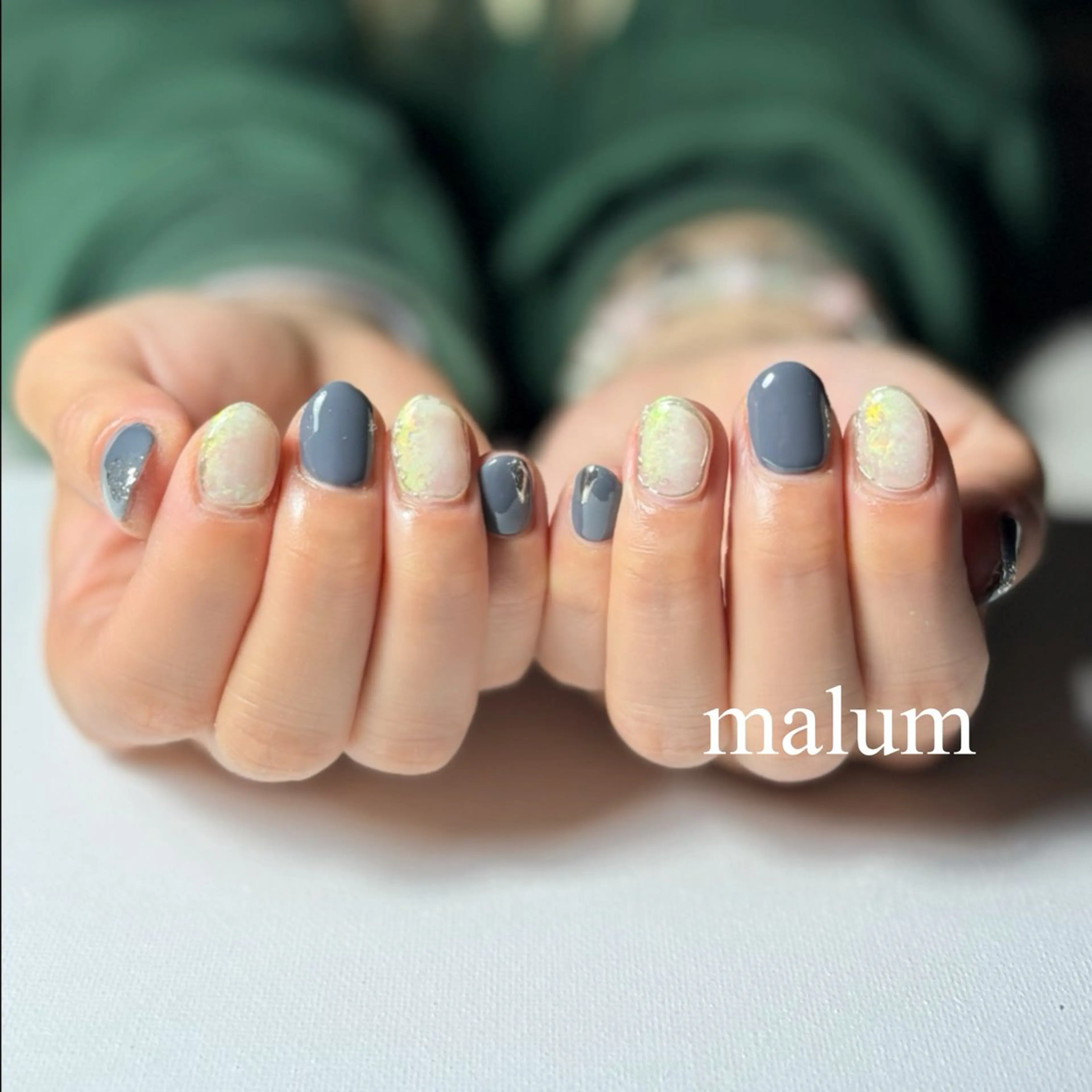 ネイル ハンドネイル malum nailのネイルデザイン