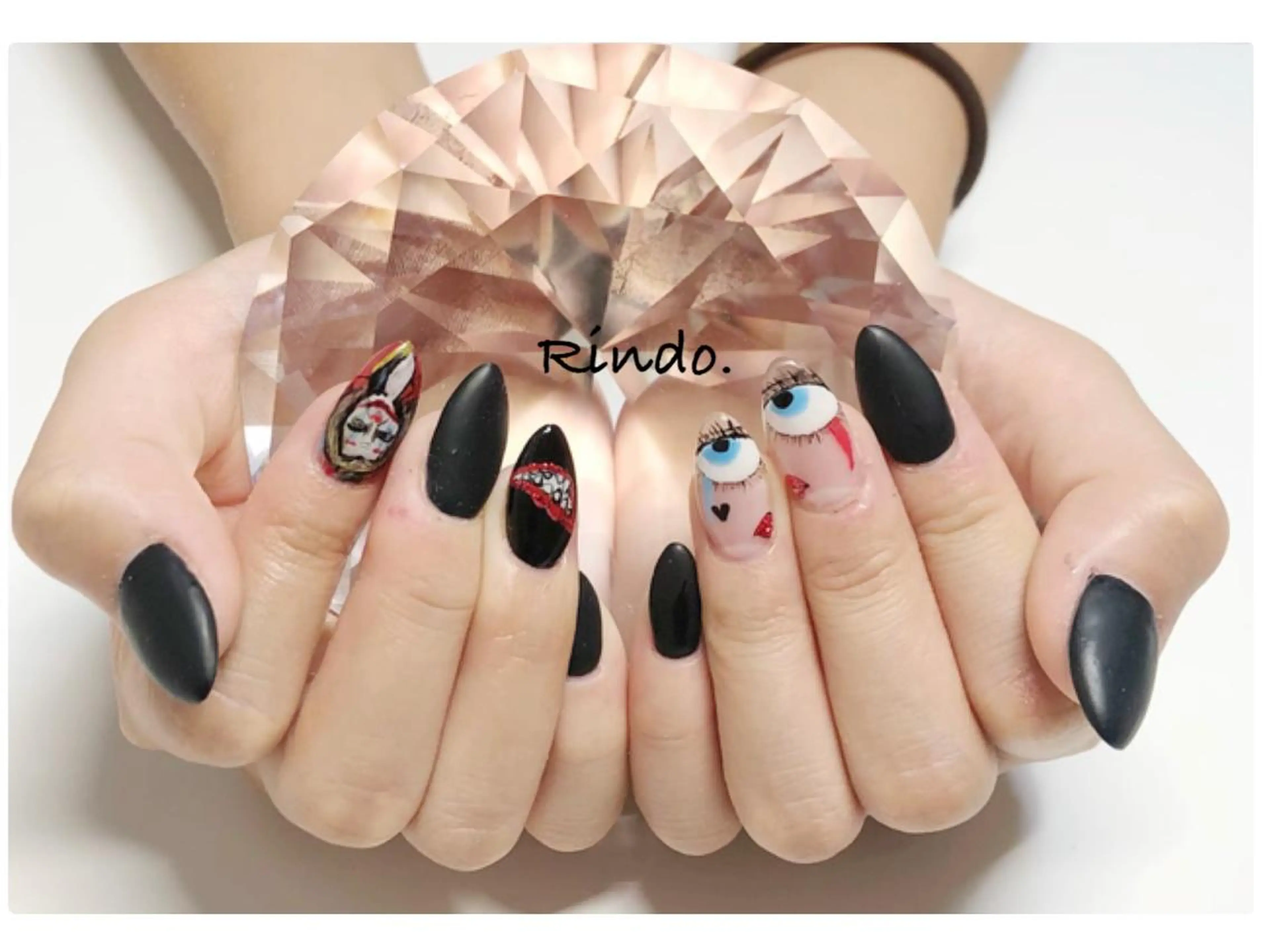 ネイル ハロウィン ハンドネイル Rindo.ネイル ♡耳つぼジュエリーのその他イメージ