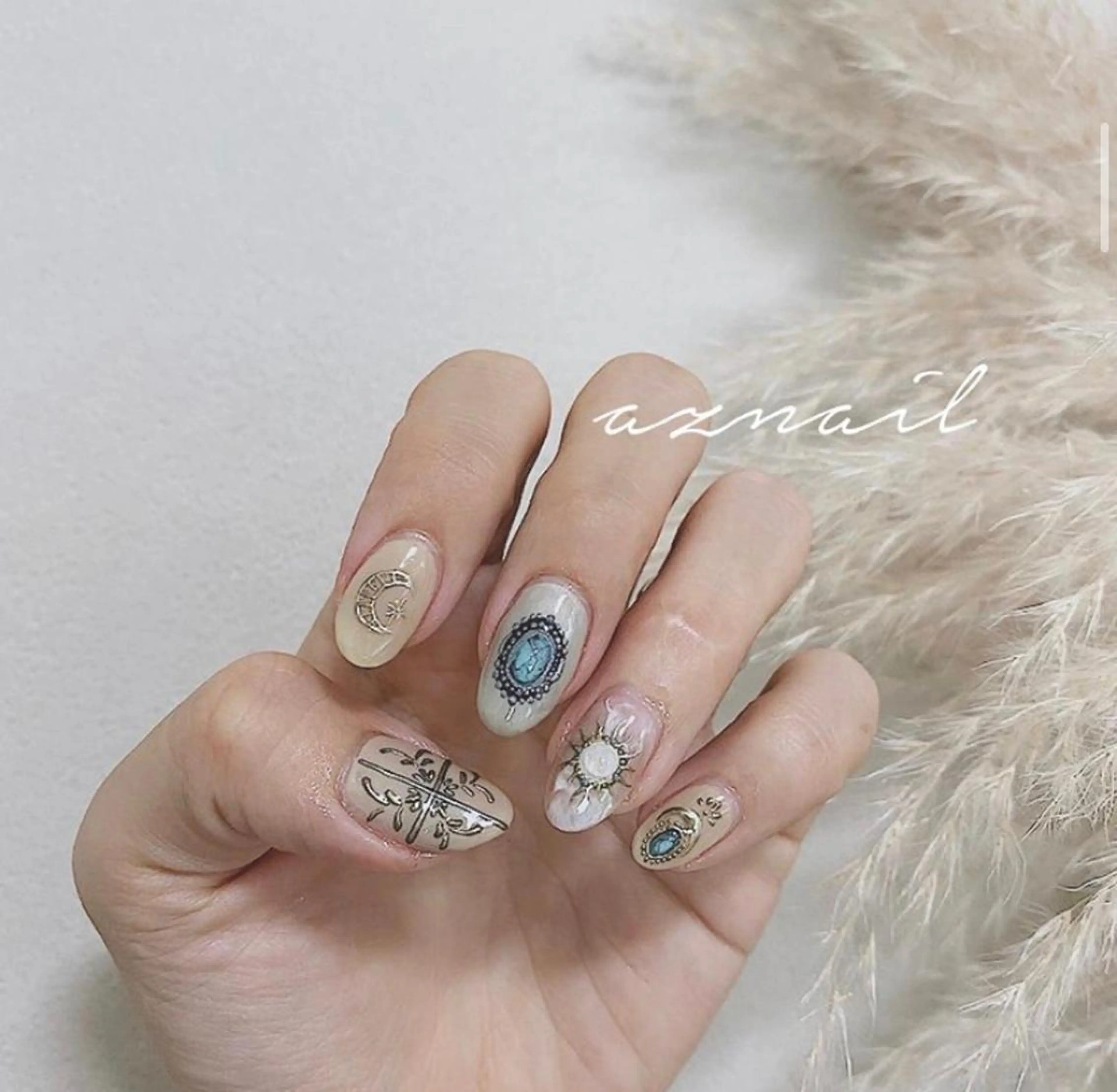 ネイル 井上 梓のネイルデザイン