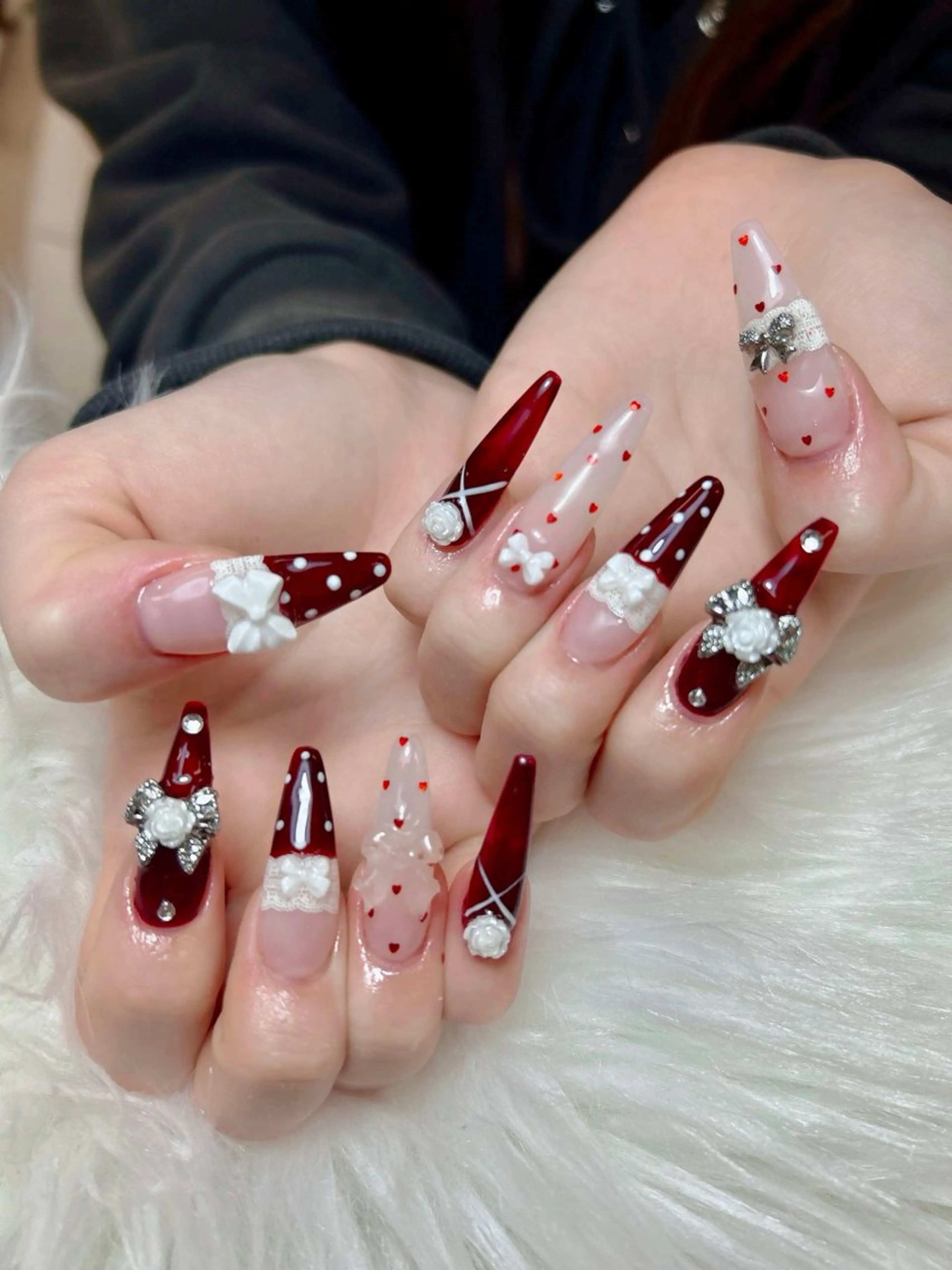 ネイル オーロラネイル チークネイル フットネイル フレンチネイル ハロウィン ハンドネイル Lumi Nail 新大久保3‘のネイルデザイン