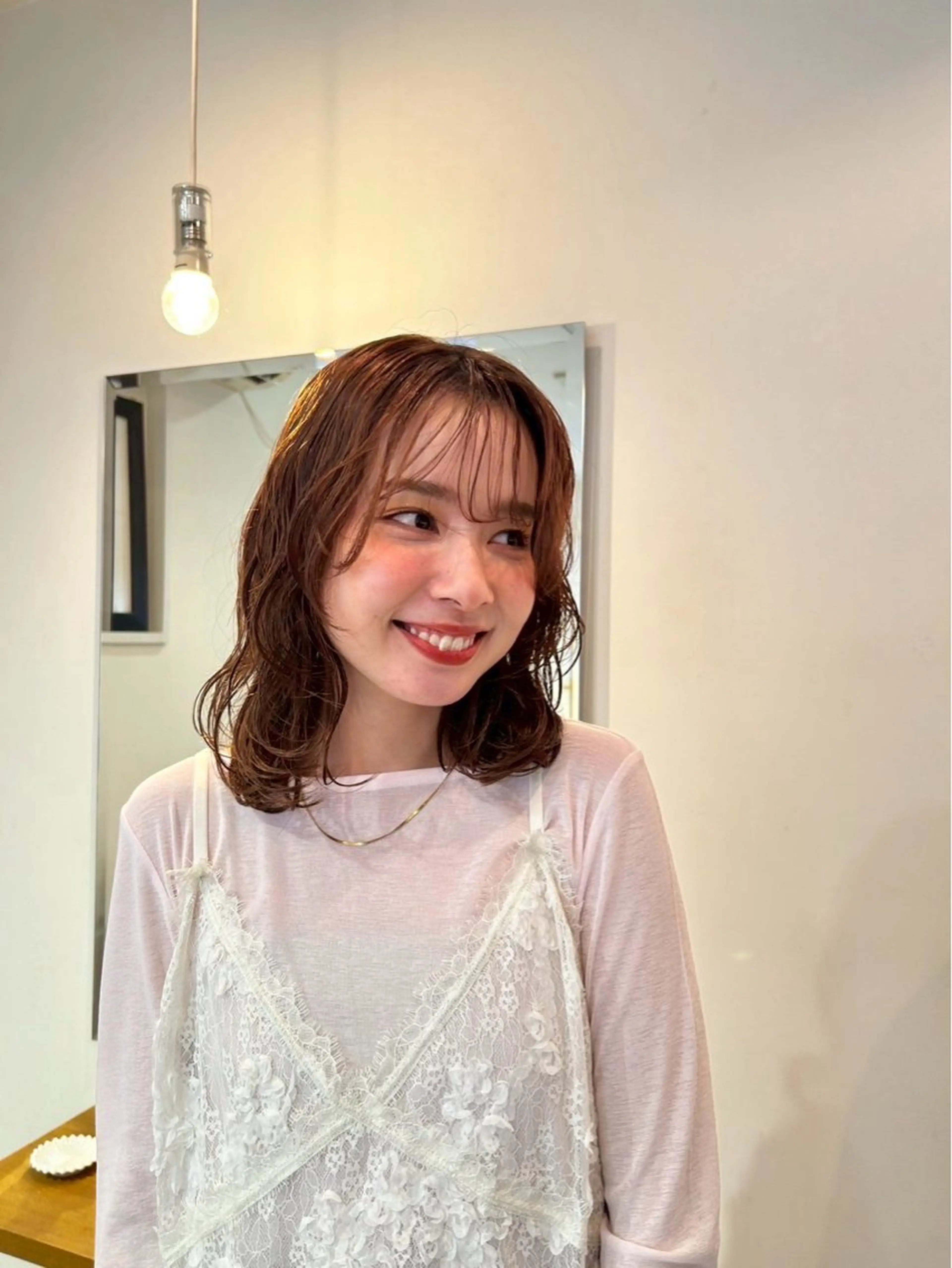 ミディアム PRIMA所属・佃 風子のヘアスタイル
