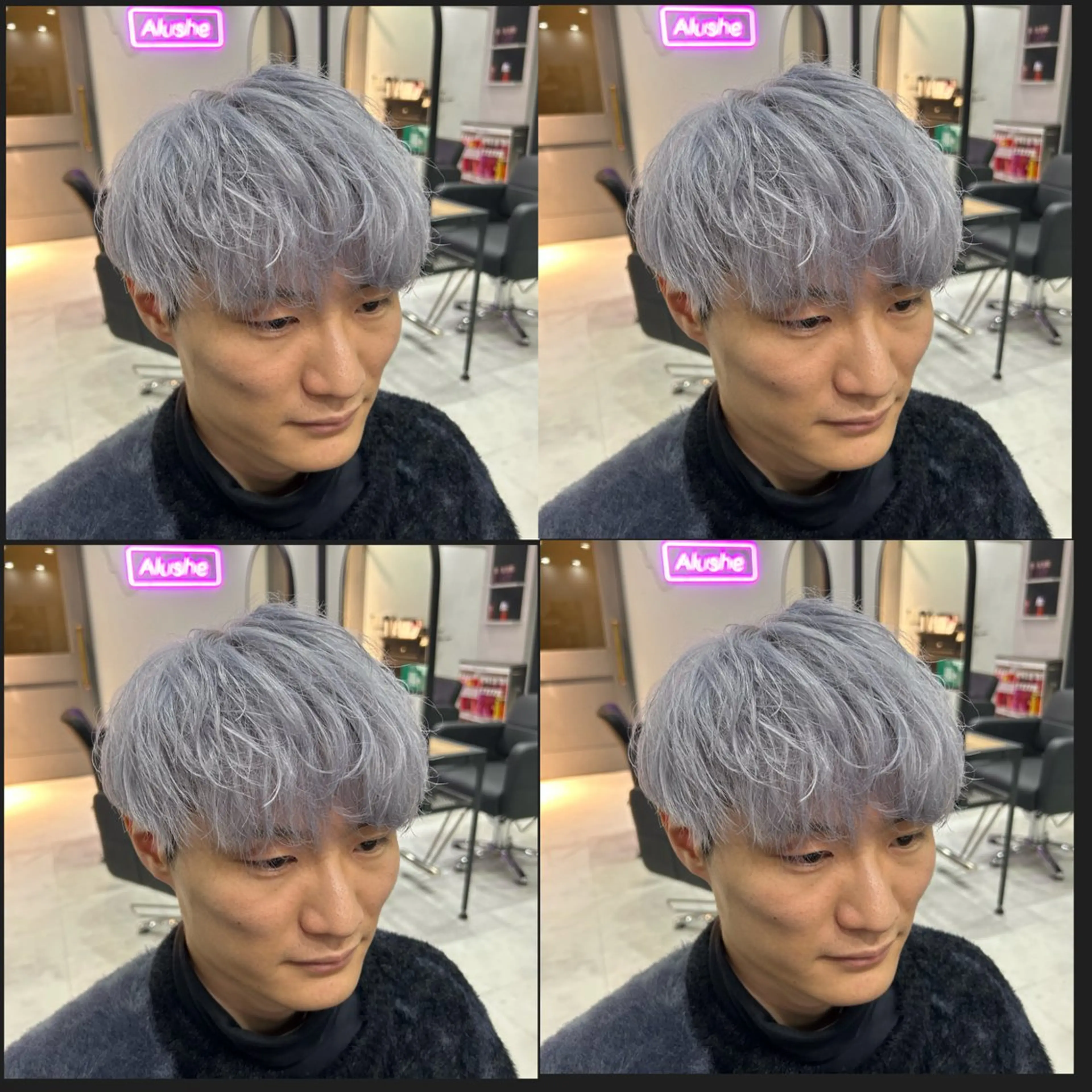 ショート カラー パーマ ヘアアレンジ メンズ カット ヘアカラー トリートメント 🔥メンズ特化渡辺 🔥ブリーチカラーのヘアスタイル