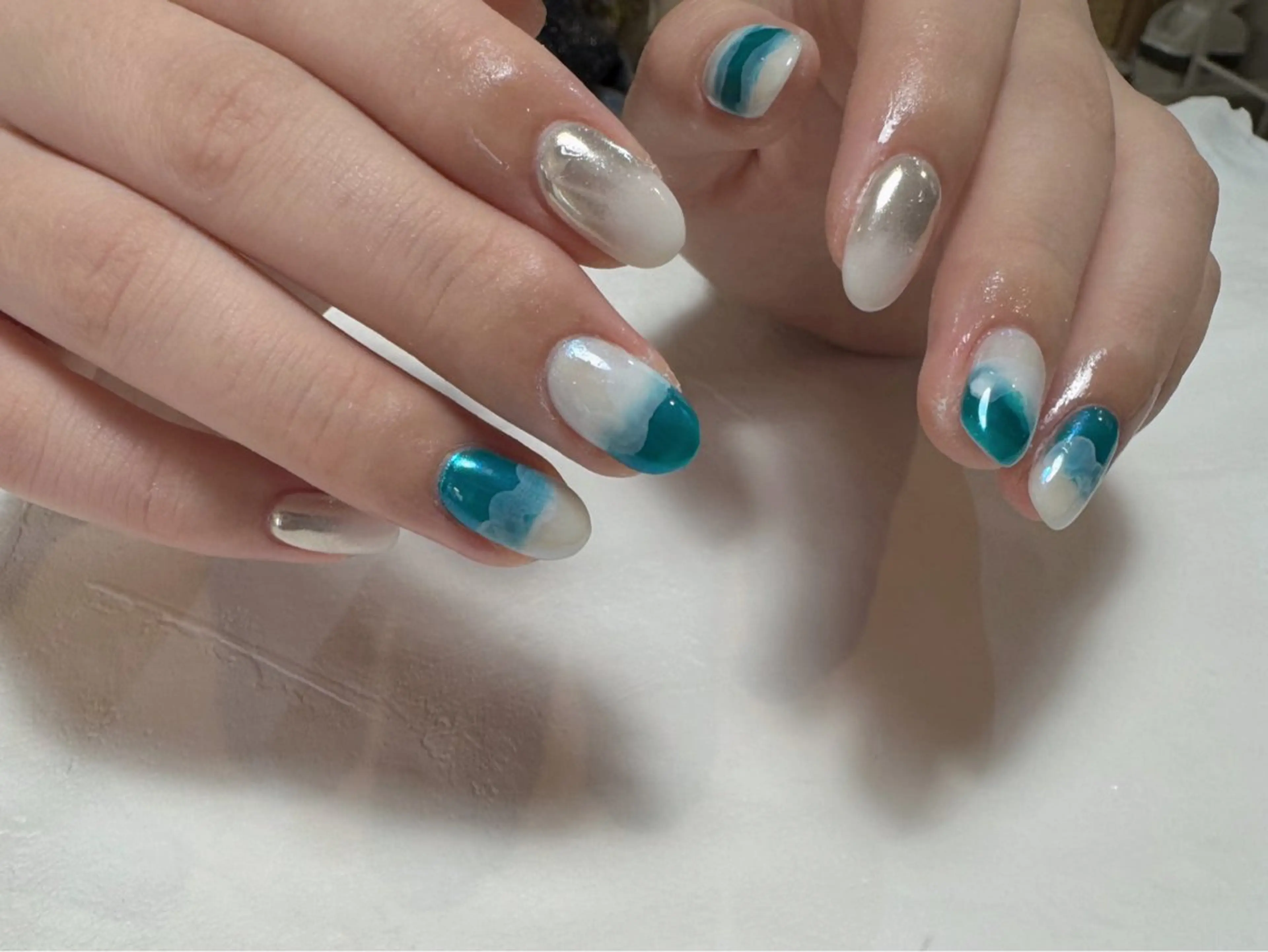 ネイル ハンドネイル MARU NAIL Hinaのネイルデザイン