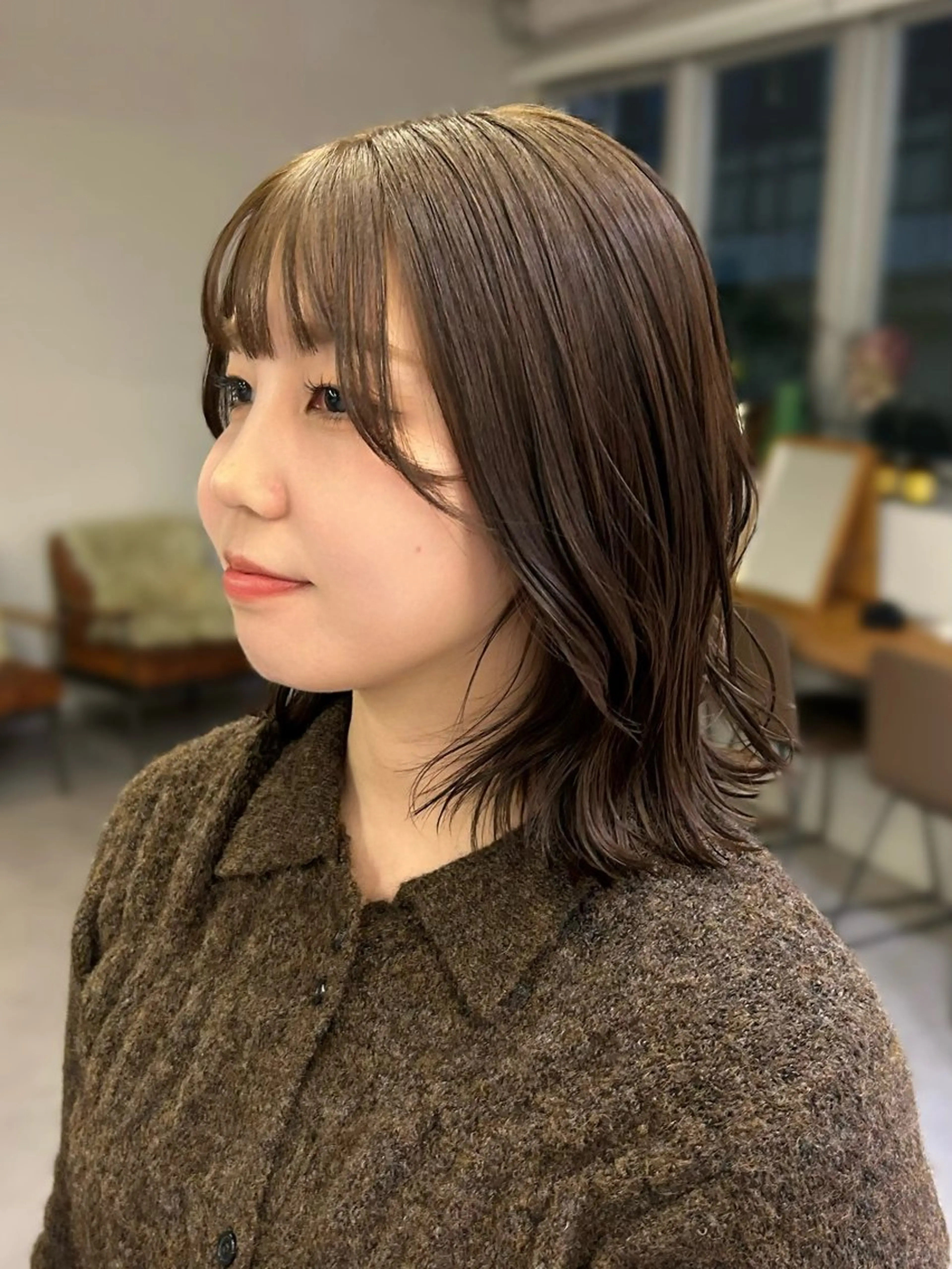 ミディアム カット ヘアカラー MASHU chayamachi店所属・梅田美容室/美髪 /sayaのヘアスタイル