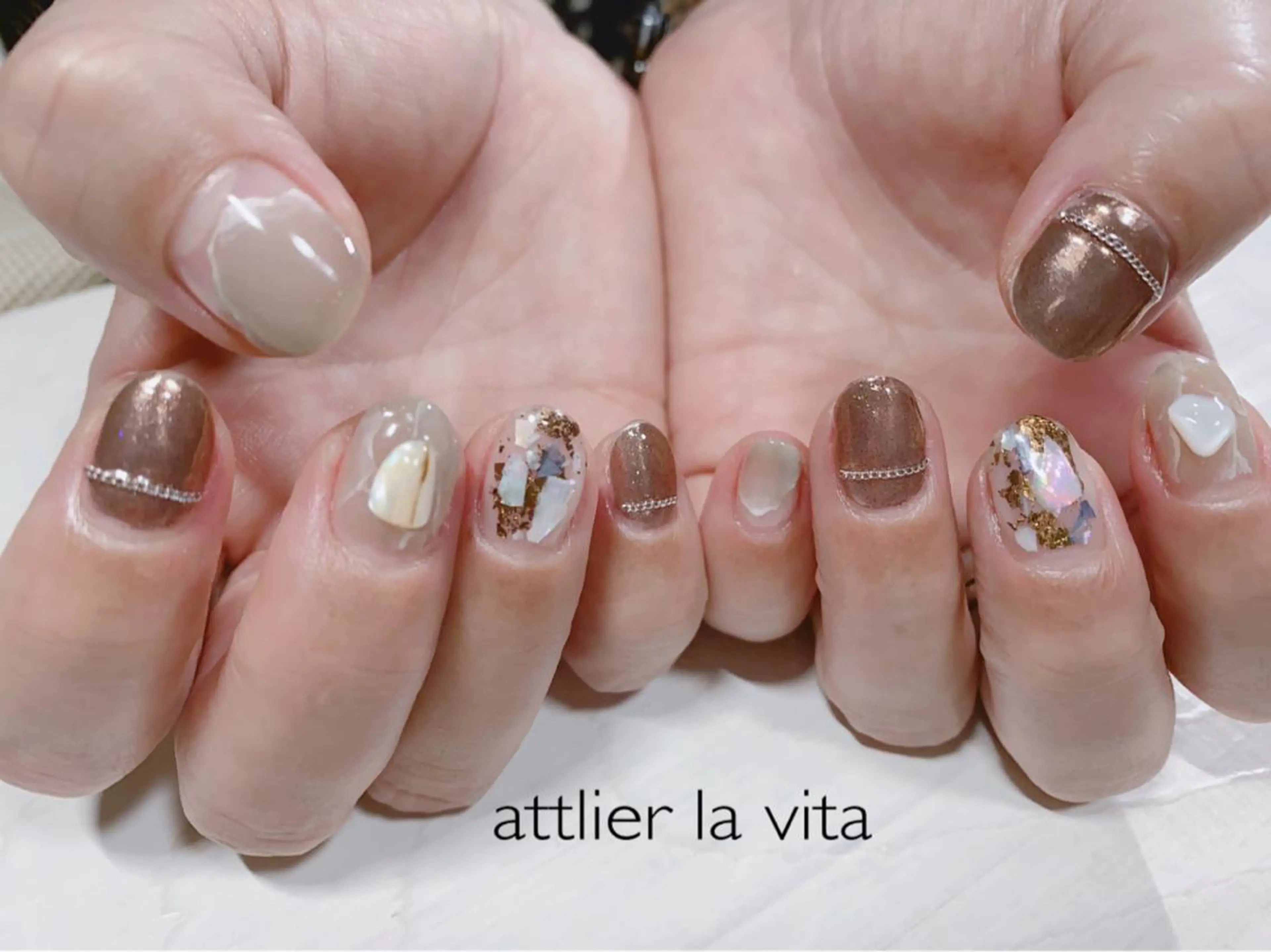 ネイル ハンドネイル atelier la vita所属・lavita. mimuraのネイルデザイン