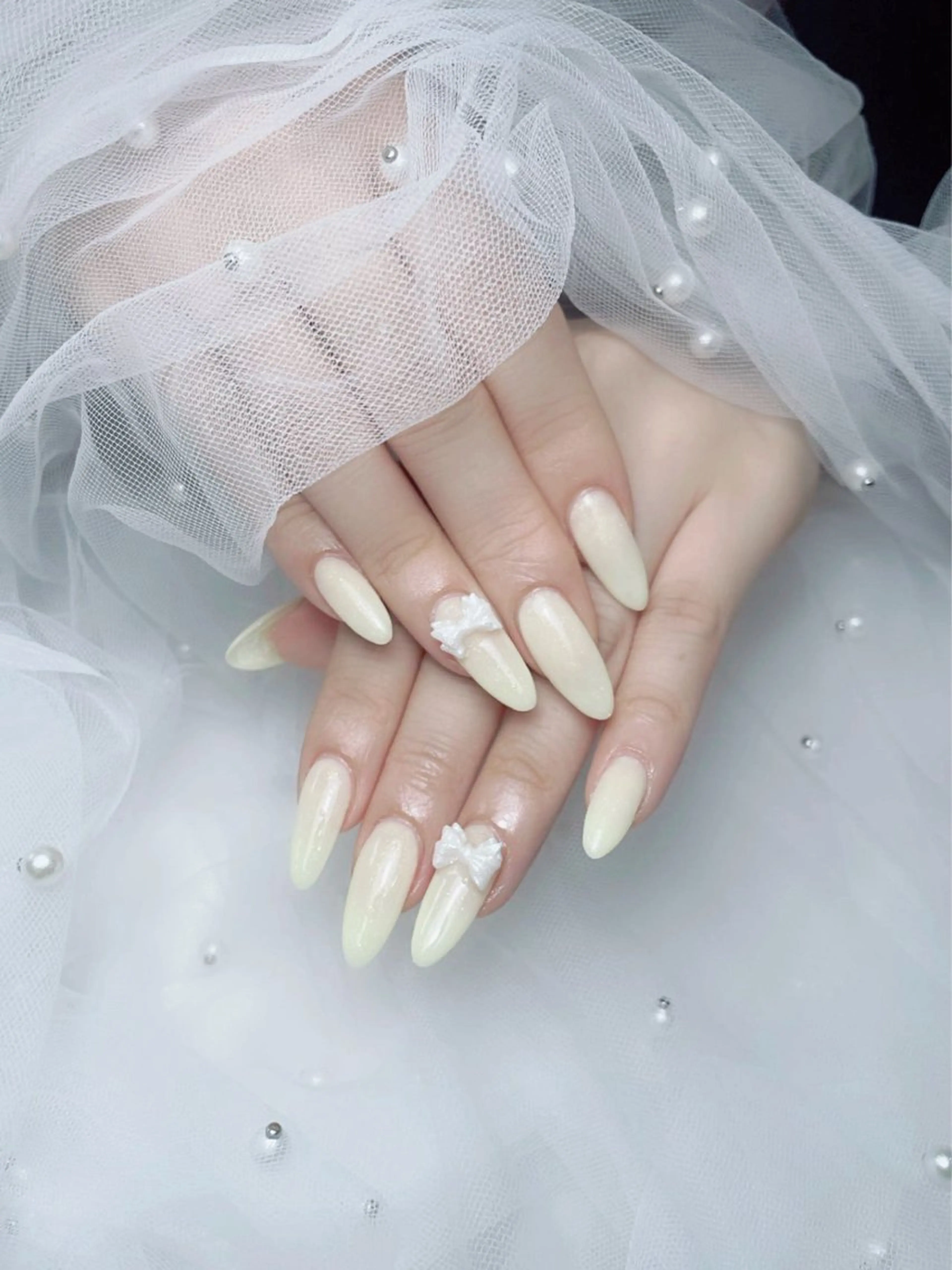 ネイル フレンチネイル ジェルネイル ハート 韓国ネイル マグネットネイル ハンドネイル ネイルサロン lotusのネイルデザイン