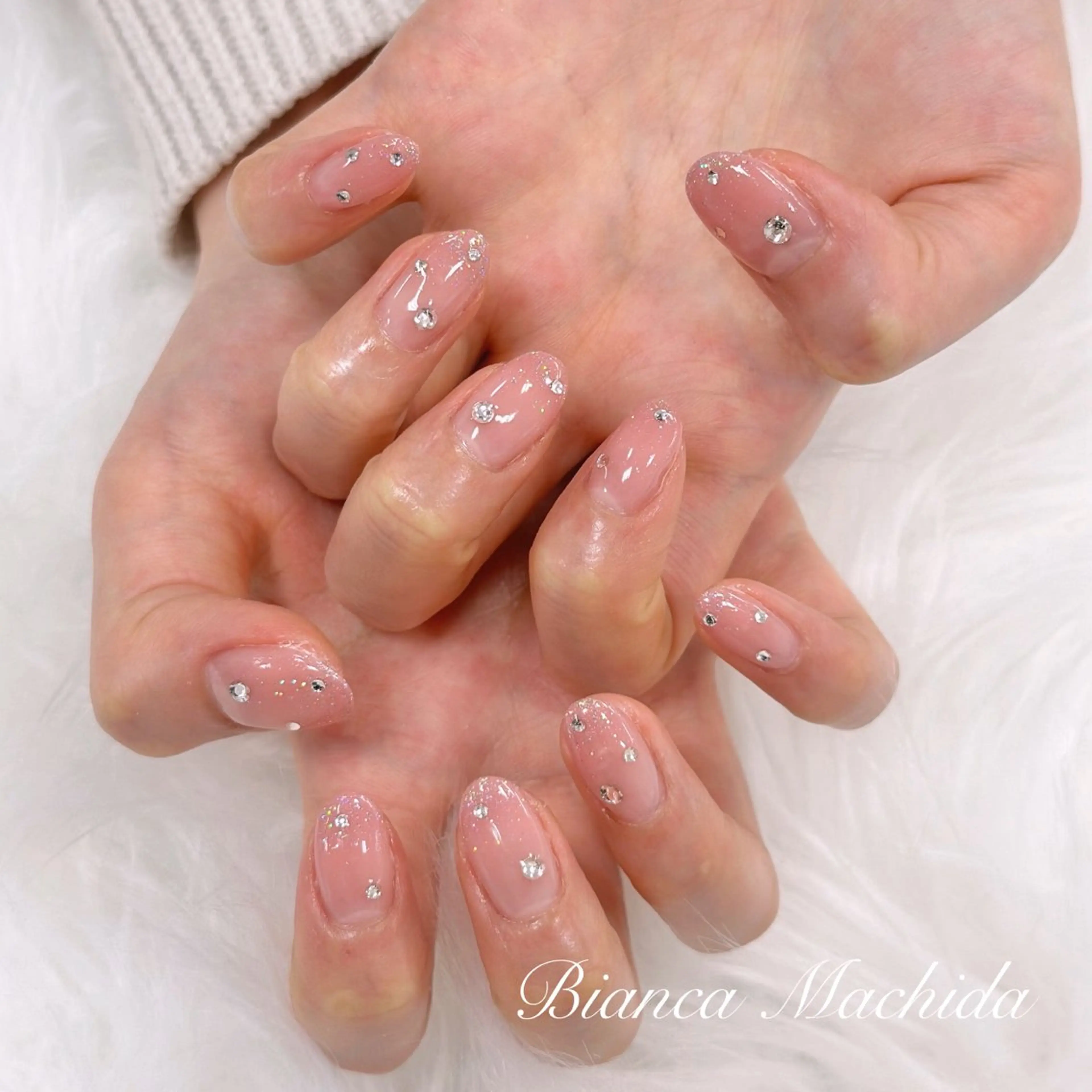 ネイル ハンドネイル Bianca👼🏻 OIKAWAのネイルデザイン