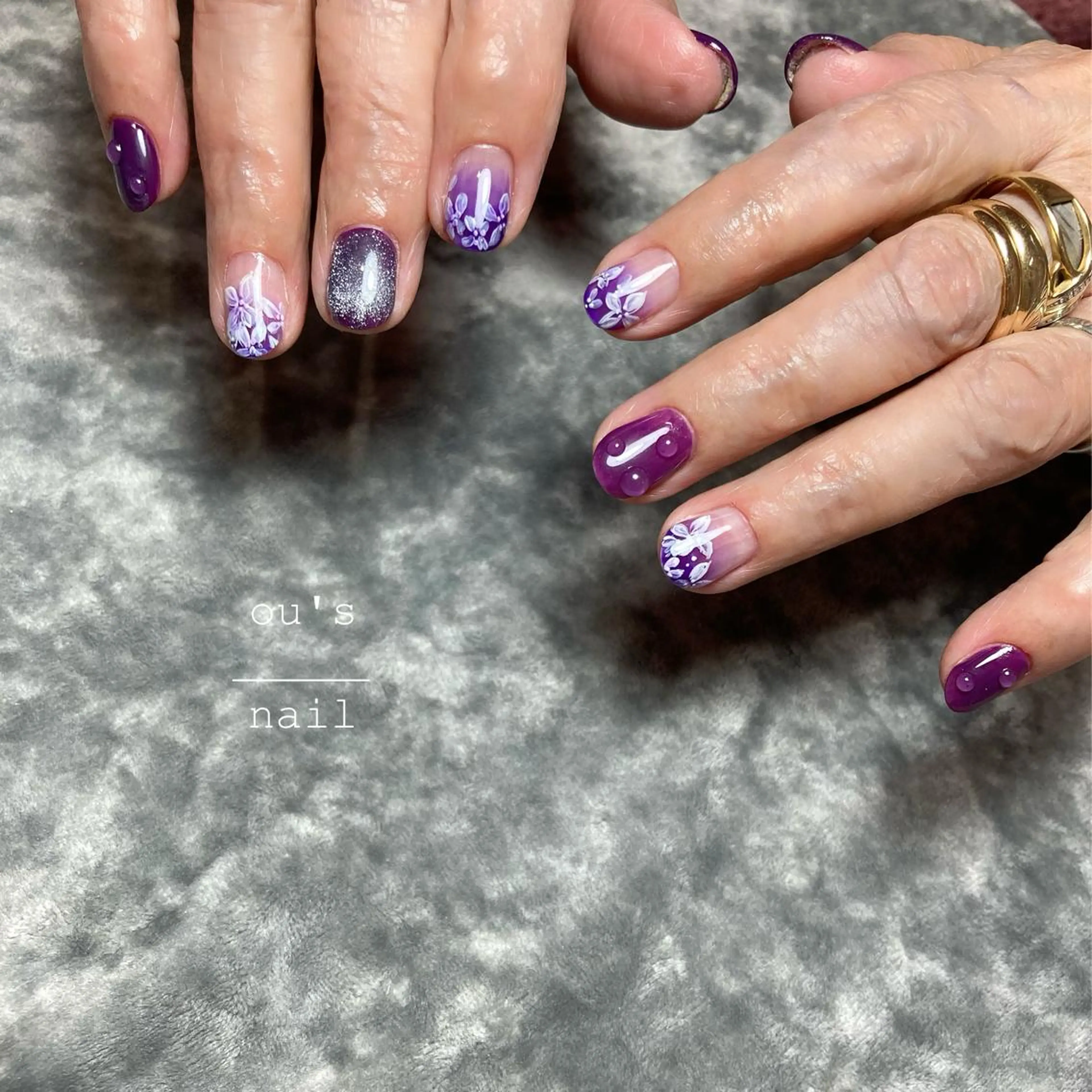ネイル ou's nail salon所属・小林 桜のネイルデザイン