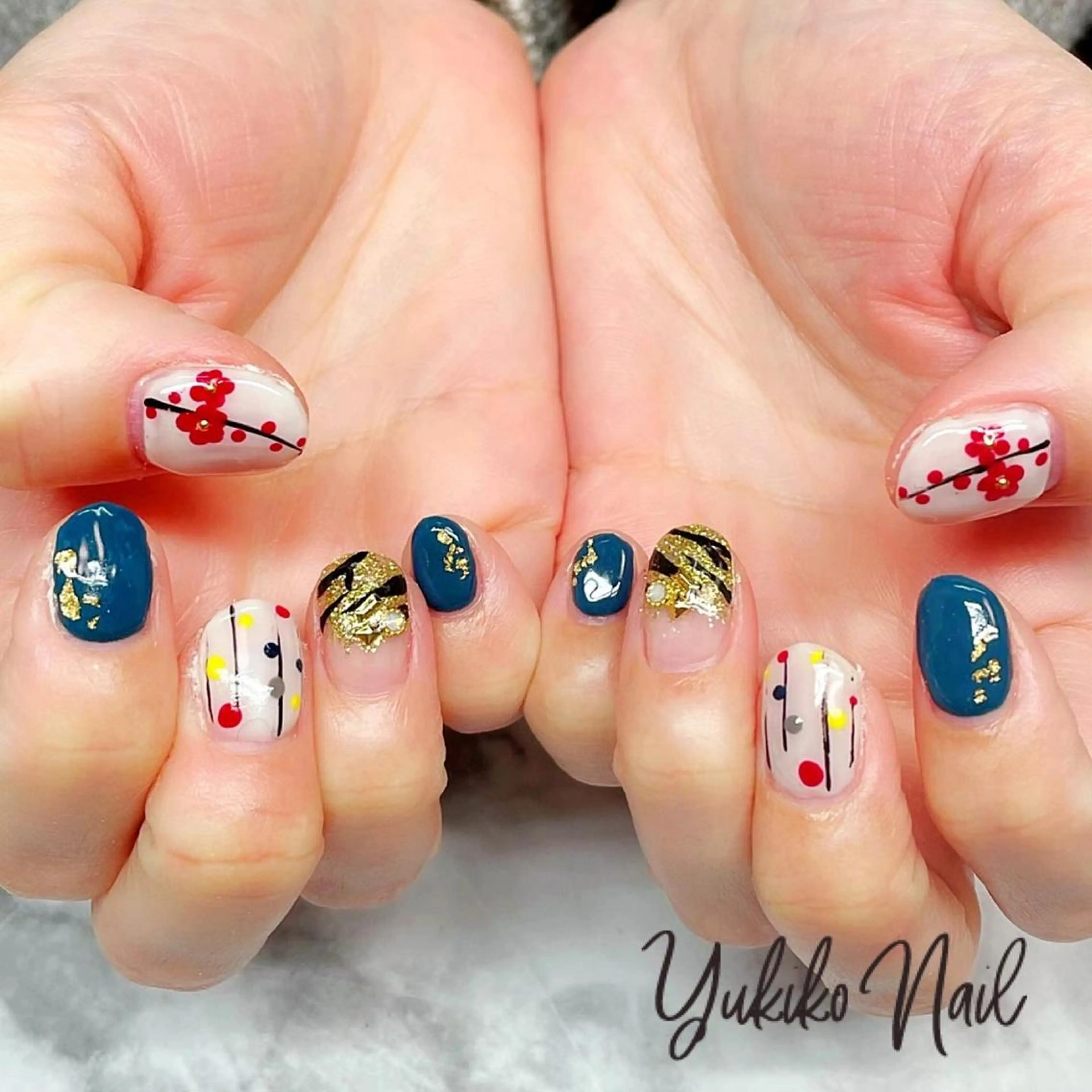 ネイル ハンドネイル ユキコ ネイルのネイルデザイン