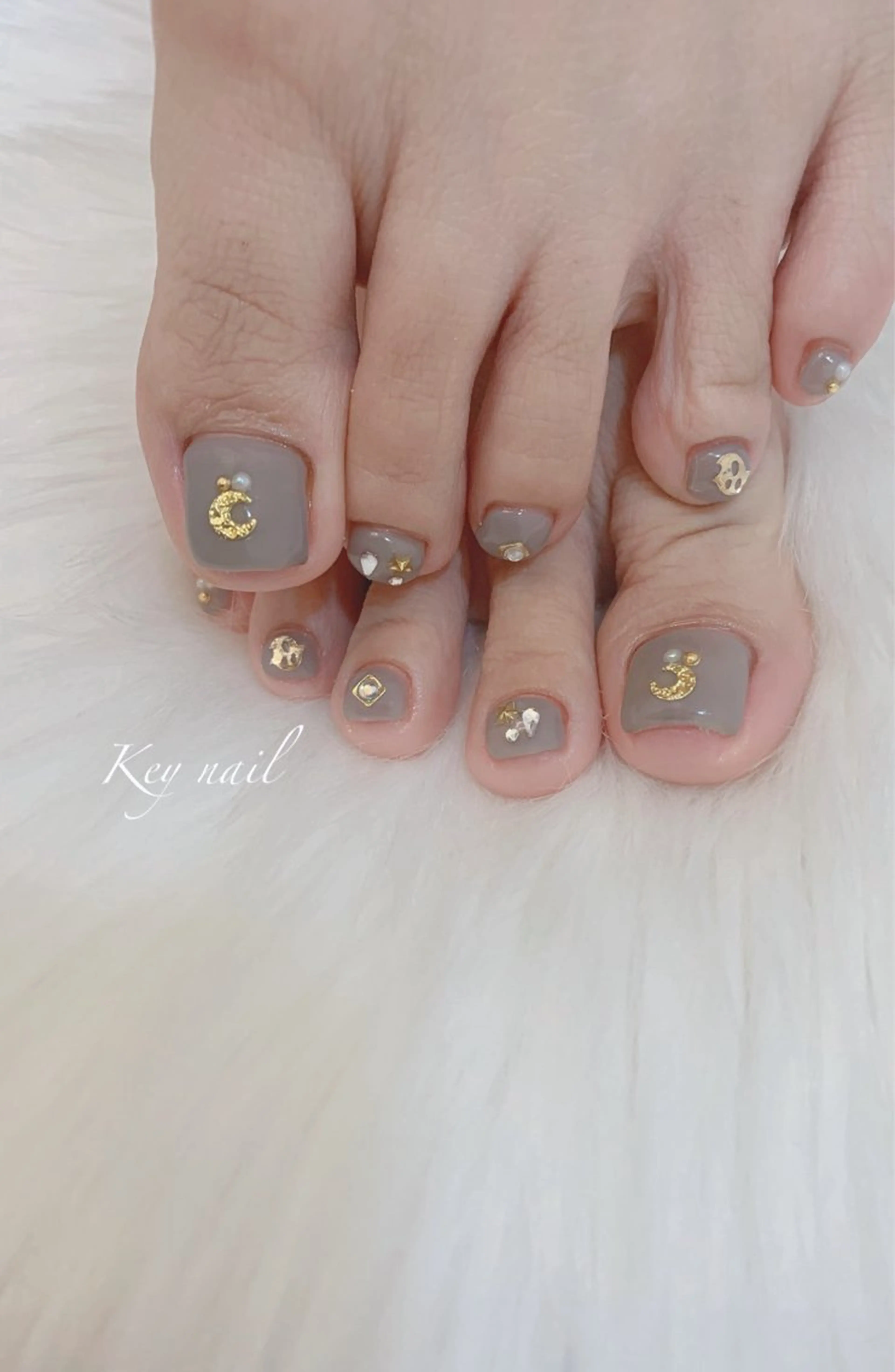 ネイル フットネイル ハロウィン Key nailのネイルデザイン
