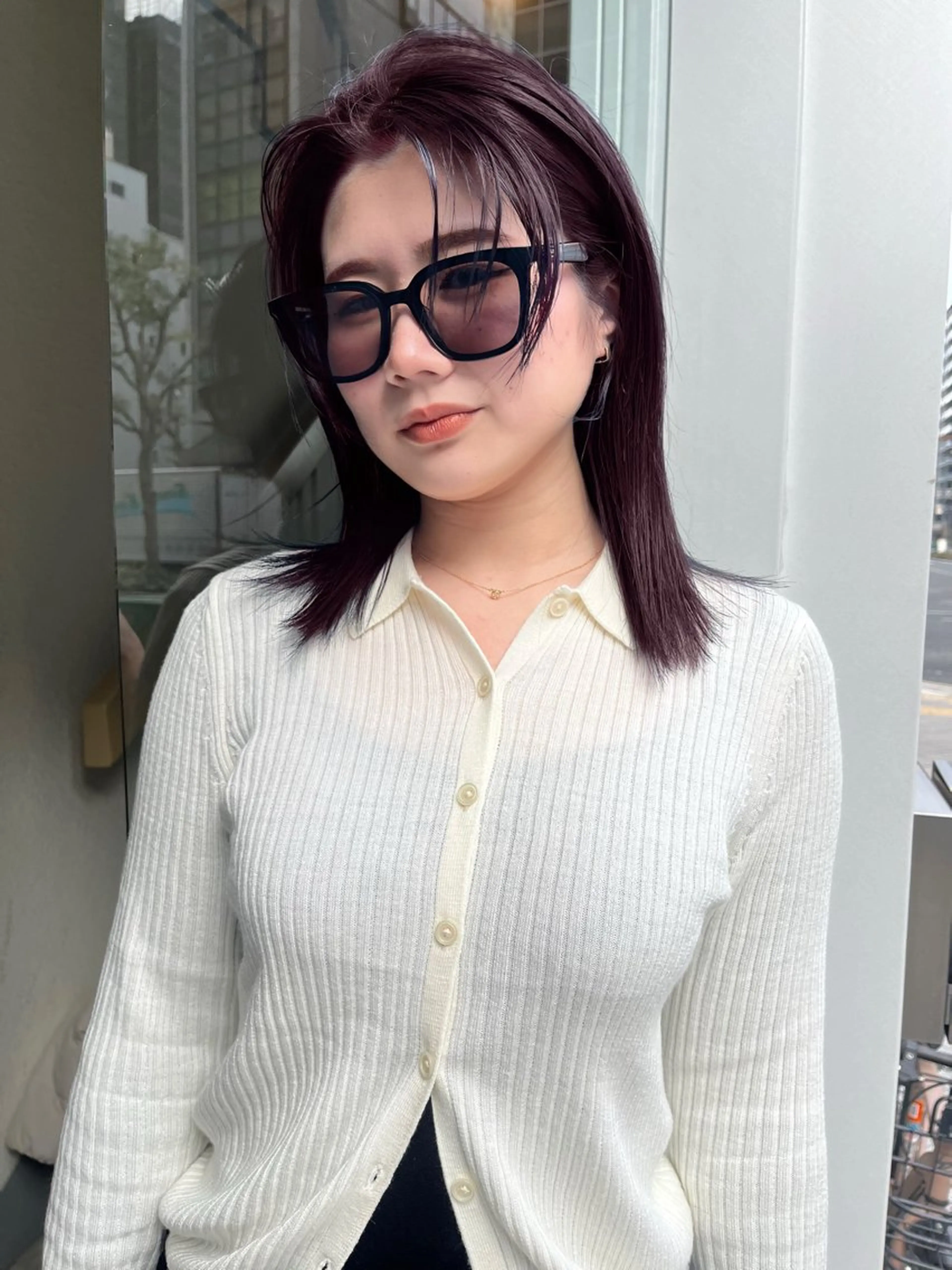 カラー sliver ・siki /YUIのヘアスタイル