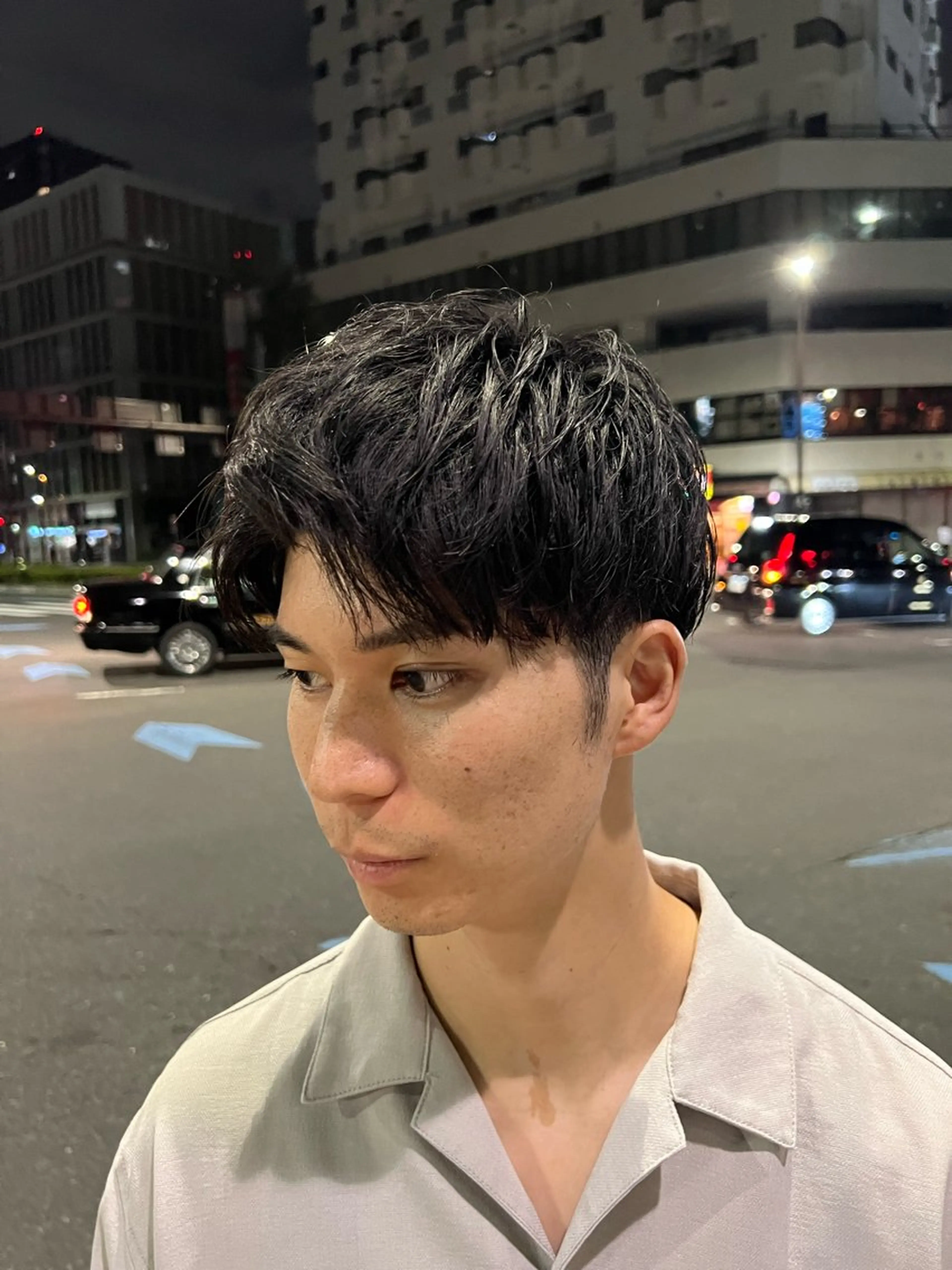 ショート ラヴィザバーバー所属・メンズカット オカムラリョウのヘアスタイル