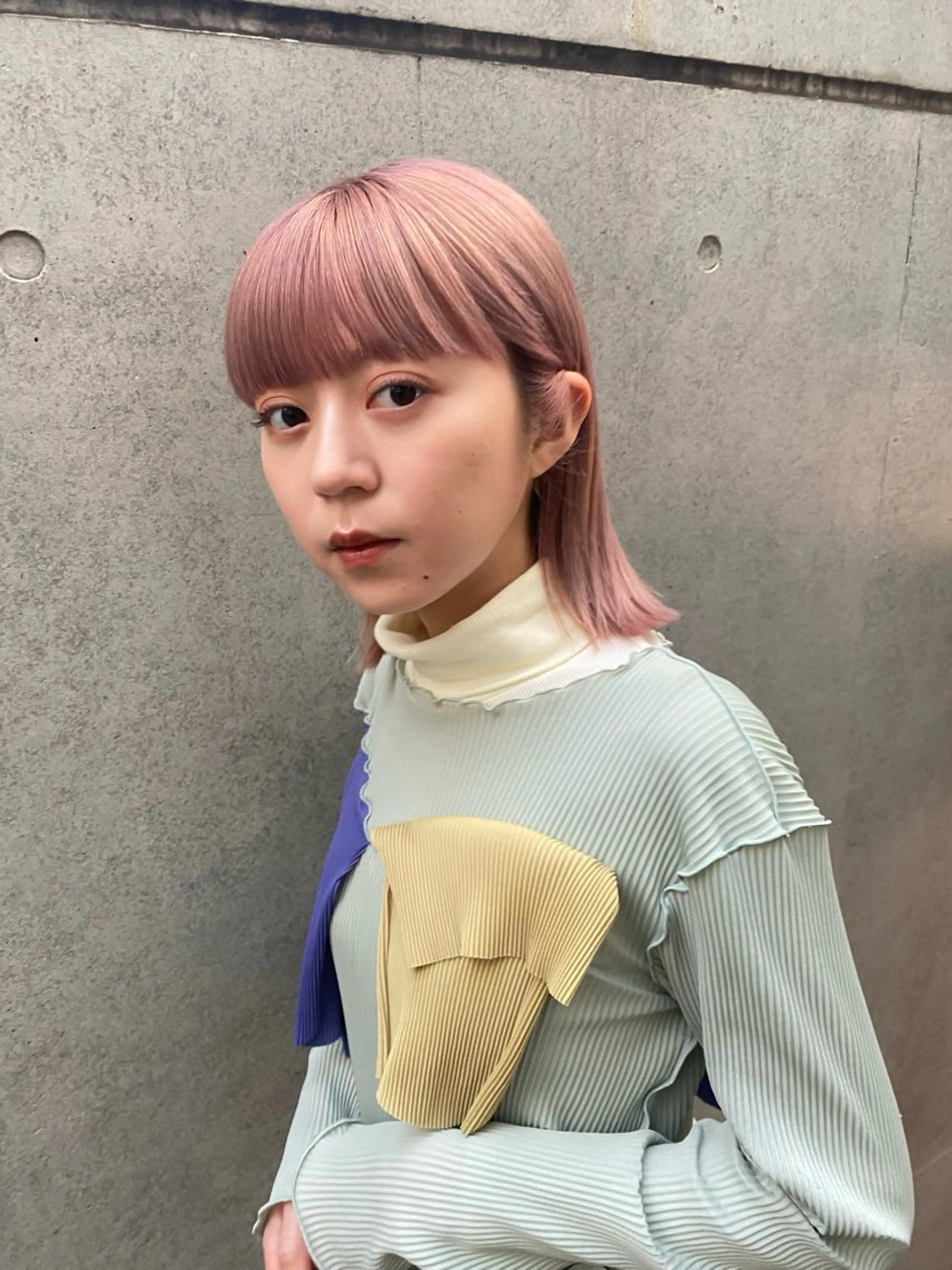 ミディアム カラー ブリーチ COALL nex the salon所属・Riria✨ 透明感カラーのヘアスタイル