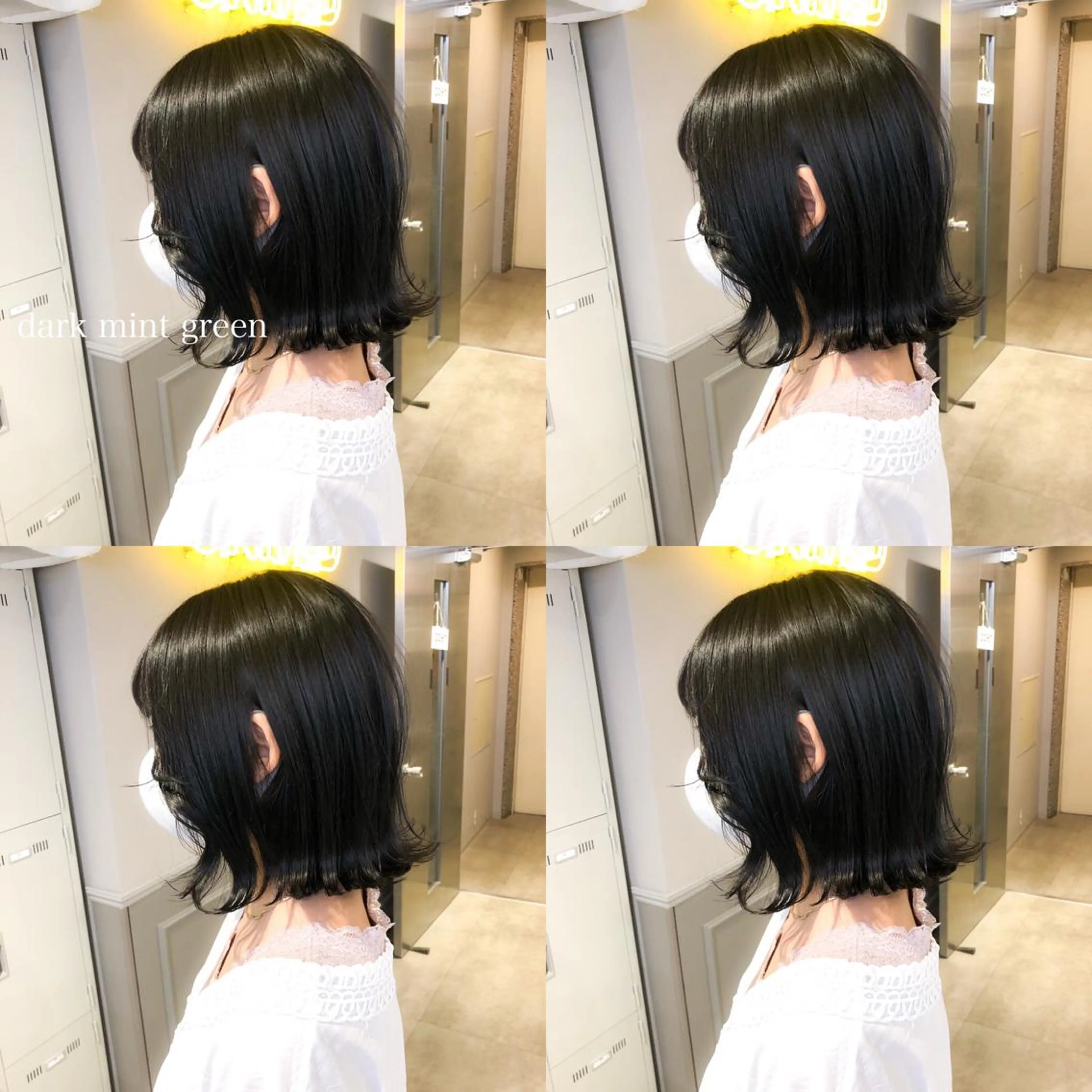 ミディアム カラー ヘアカラー トリートメント ヘッドスパ ヘアセット 🌈ハイトーン×暗髪 🦄TAKUMI🦄のヘアスタイル
