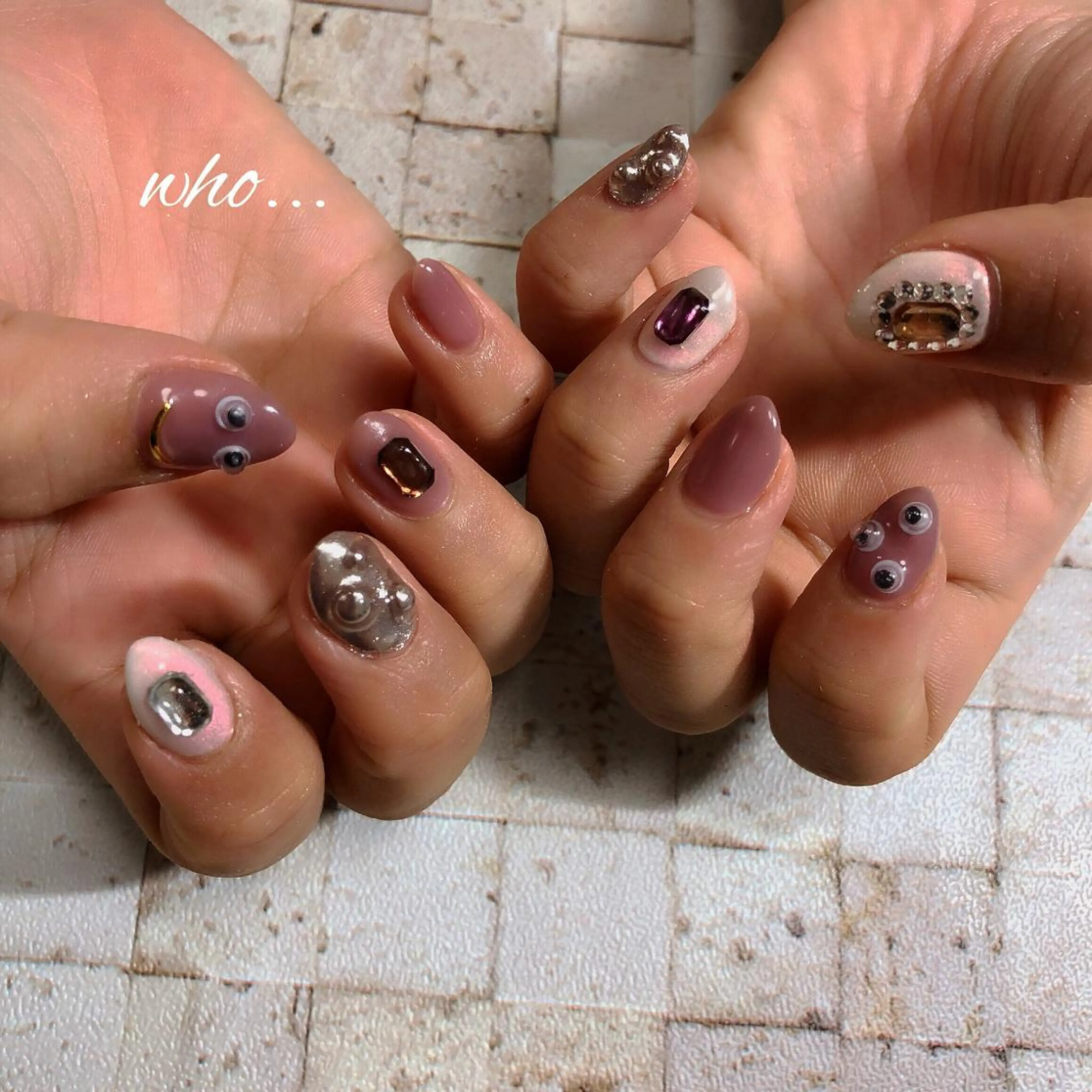 ネイル NailSalon who...所属・n. fumikoのネイルデザイン