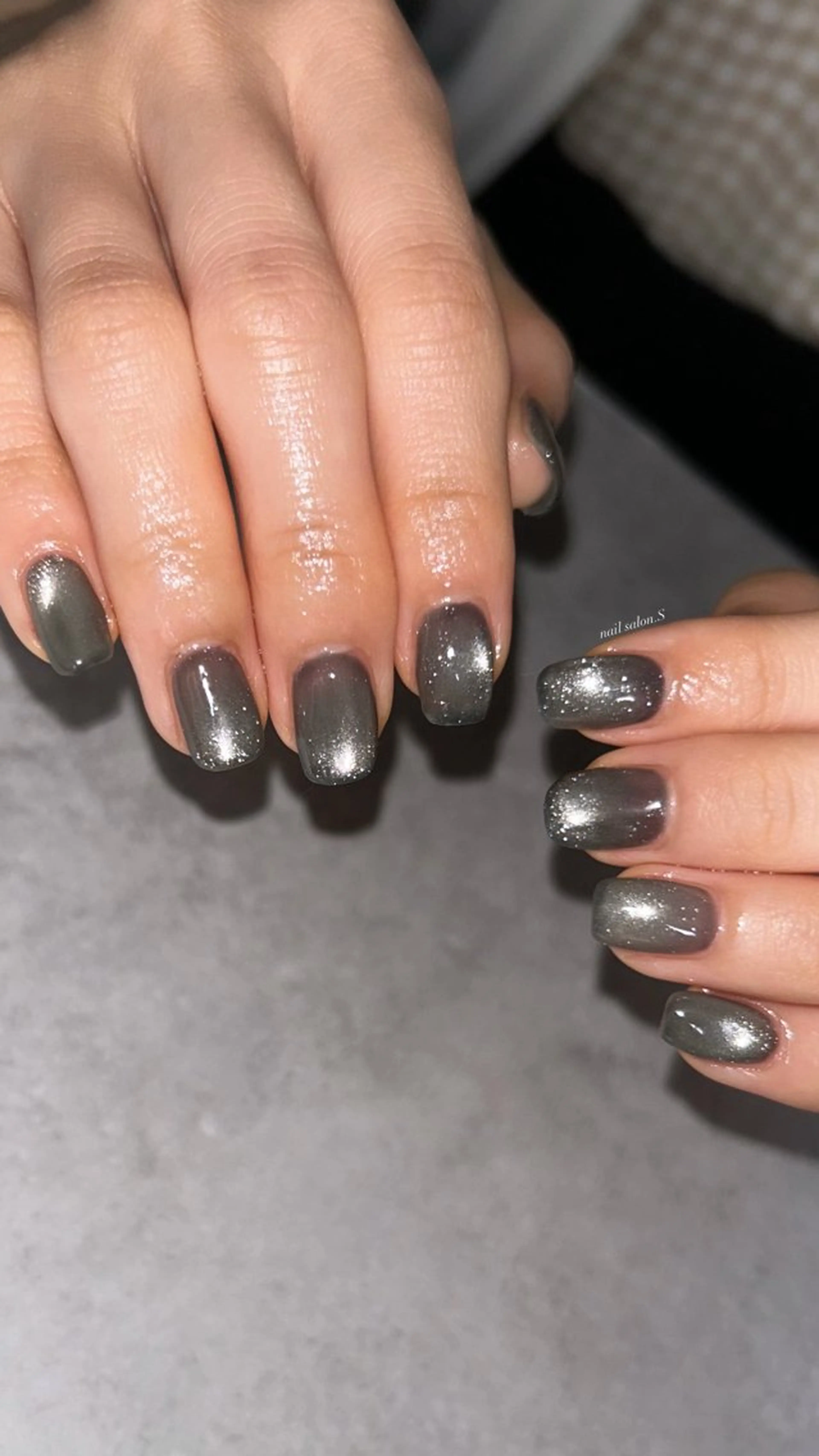 ネイル フラッシュネイル フラッシュマグ ジェルネイル 持ち込み スカルプネイル ハンドネイル 関山 志乃のネイルデザイン