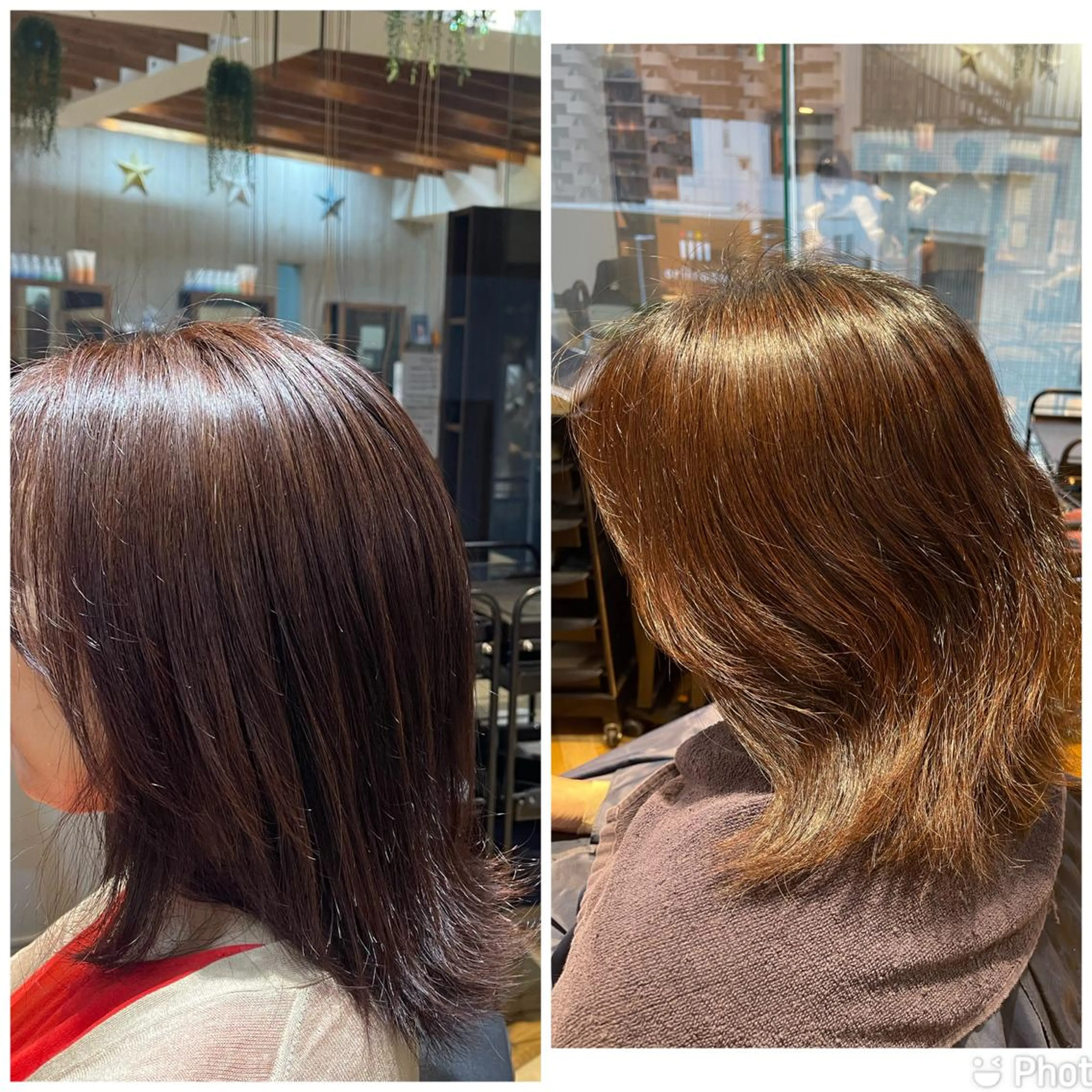 カラー ラベンダーカラー ラベンダーピンク ピンクカラー セピアージュアン所属・バヤラー バイガルマーのヘアスタイル