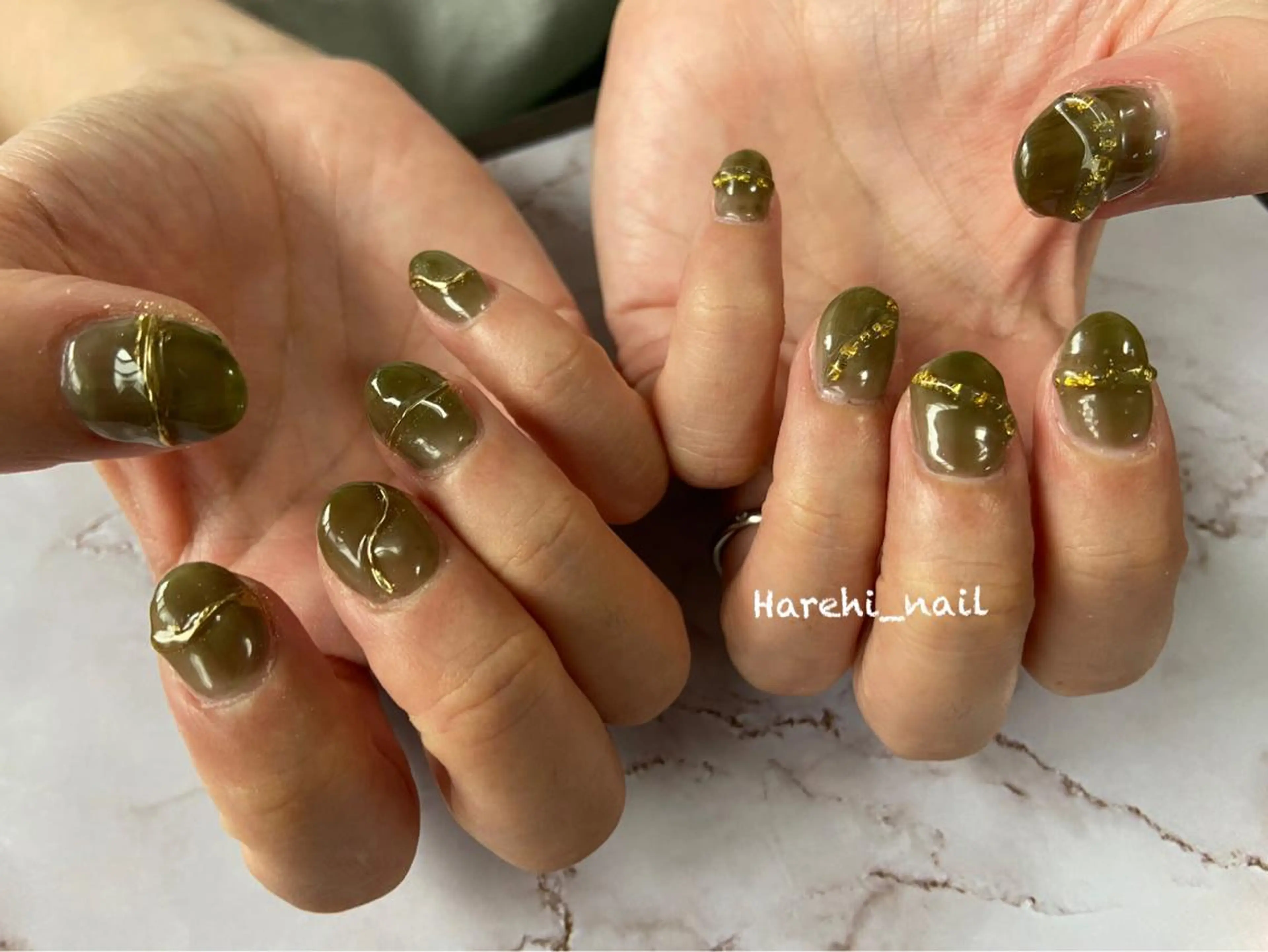 ネイル ハンドネイル Harehi_ nailのネイルデザイン