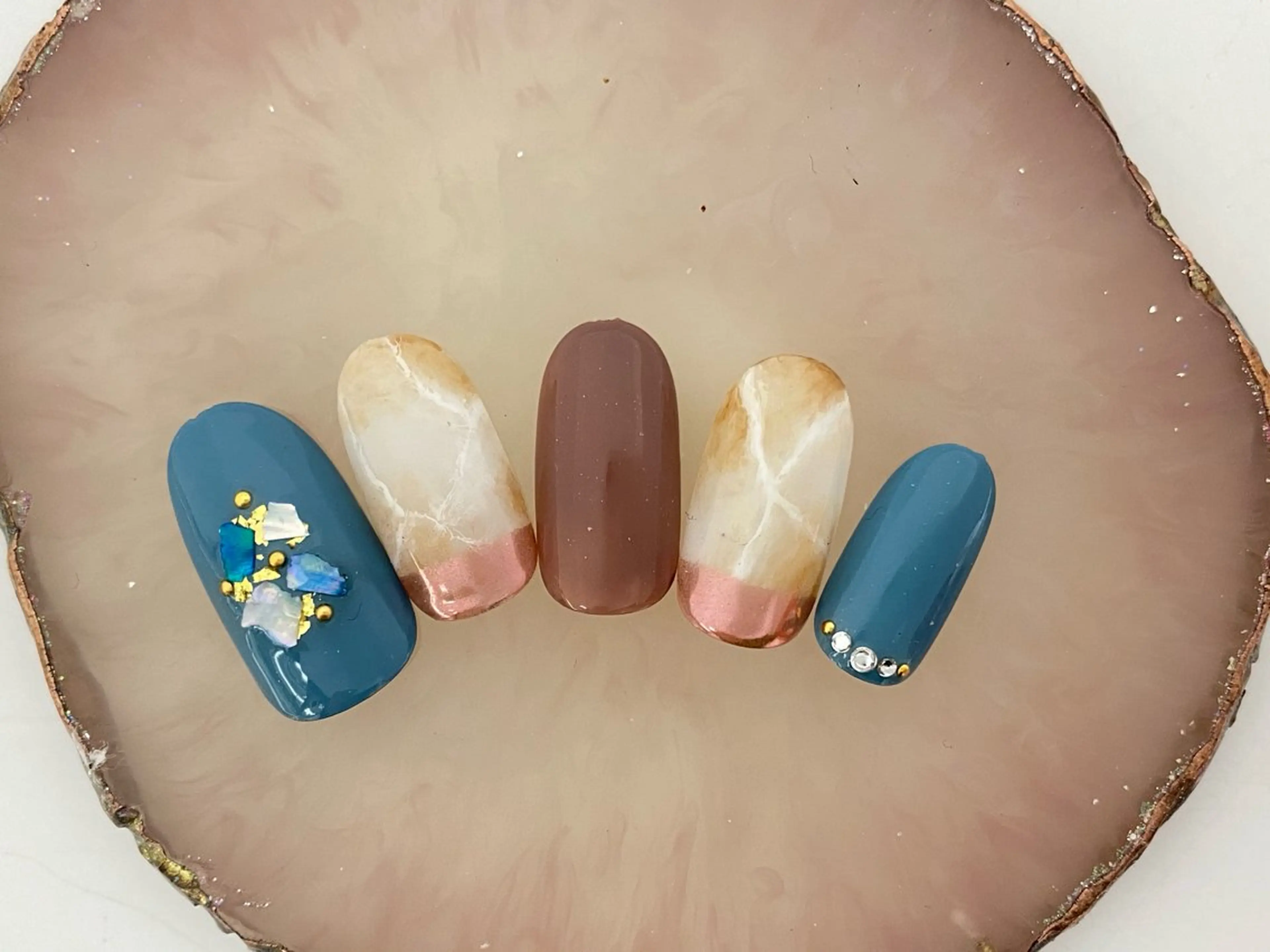 ネイル アートネイル ミラーネイル ハンドネイル N's Nailのネイルデザイン