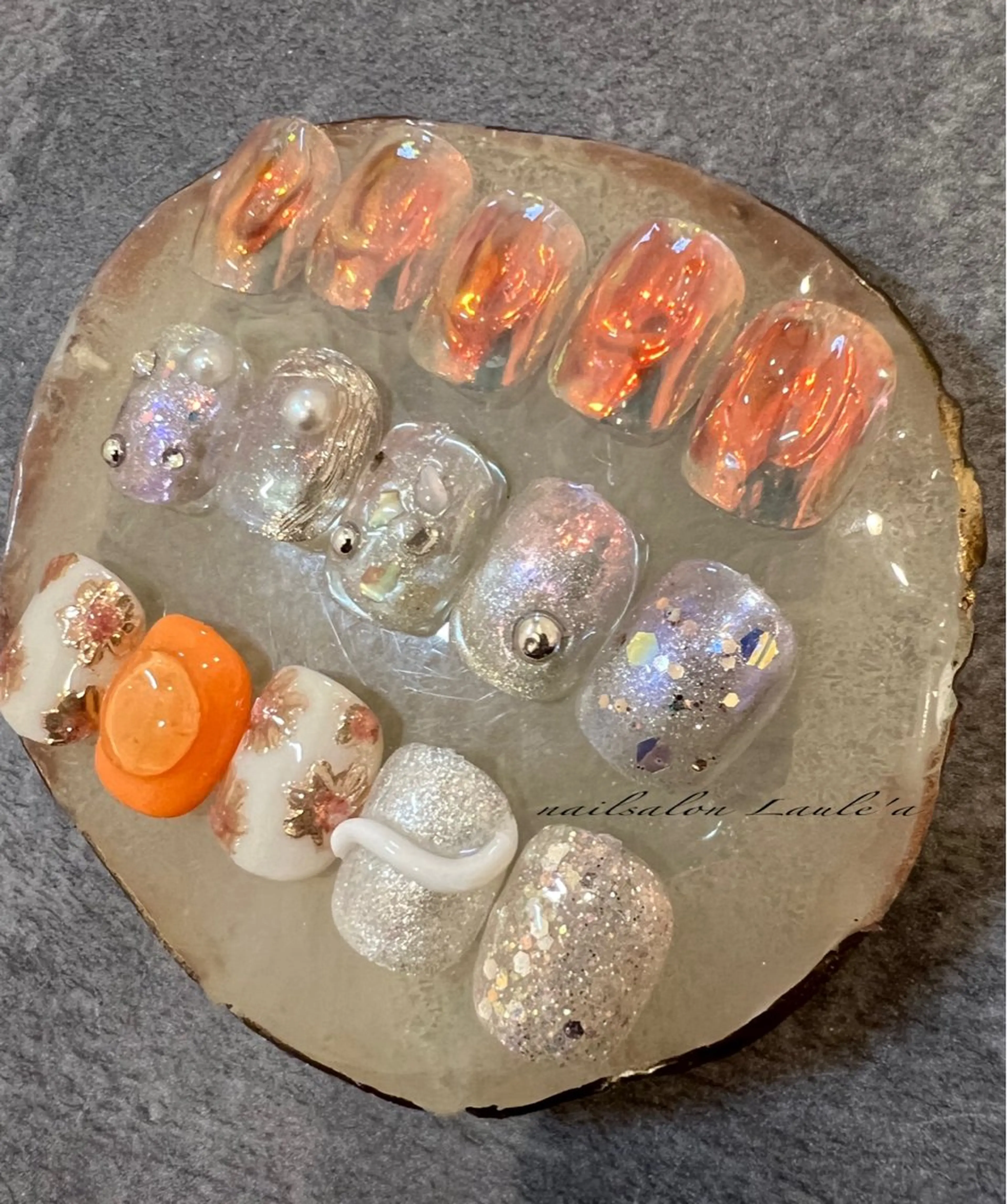 ネイル ハンドネイル nailsalon Laule'aのネイルデザイン