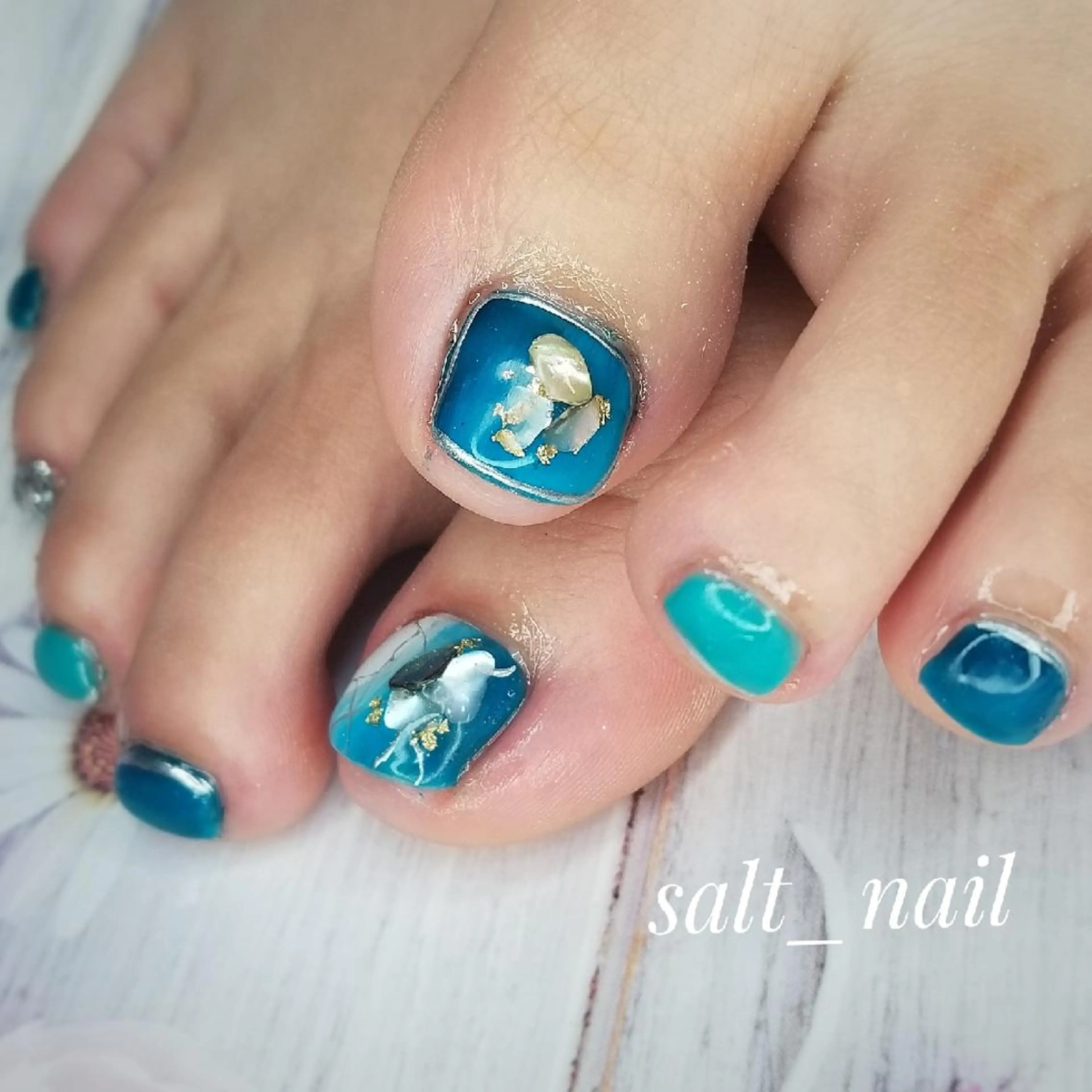 ネイル アートネイル 持ち込み 個人サロン saltnailのネイルデザイン