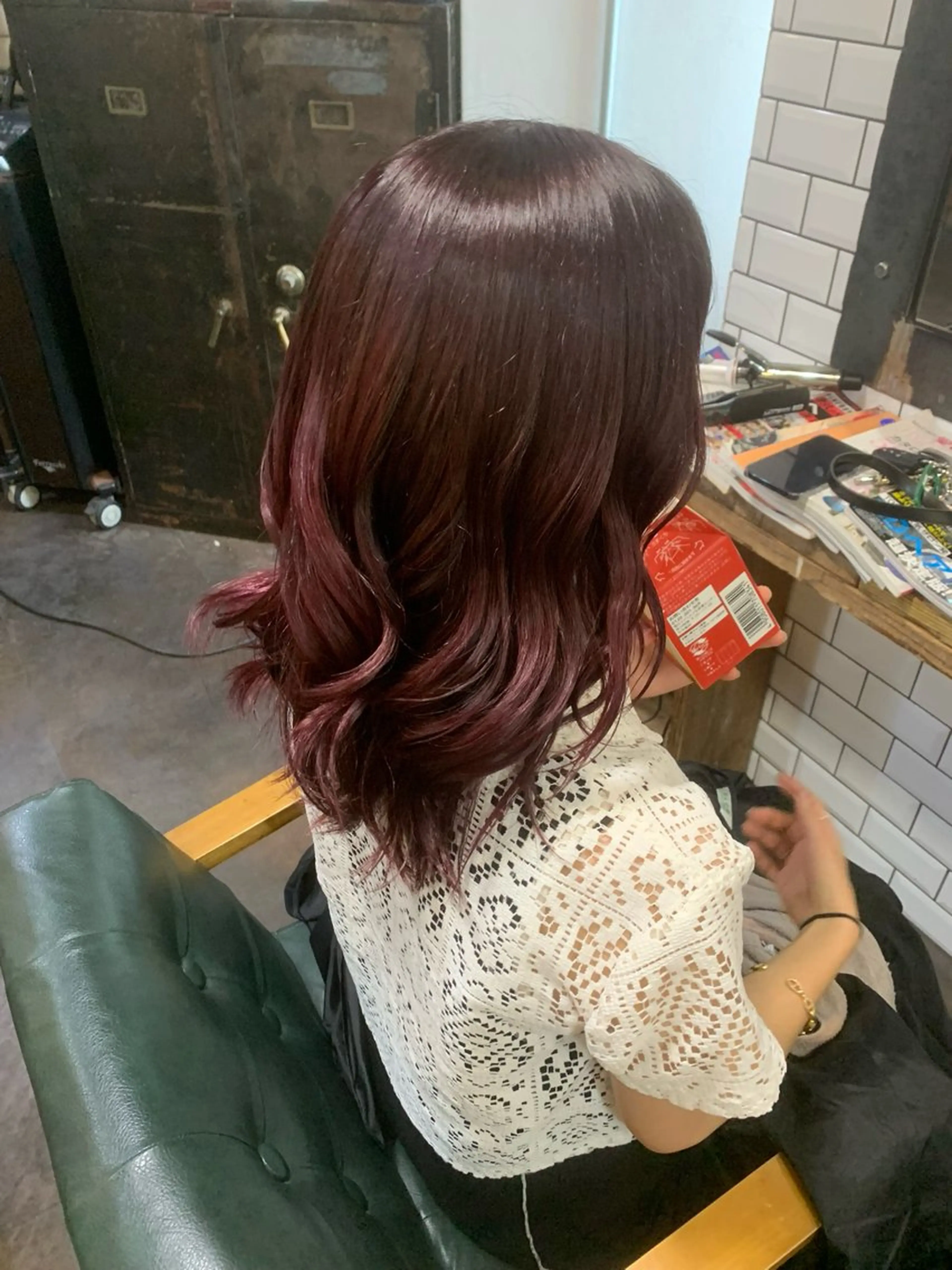 カラー ヘアカラー ✂︎GLITTER ✂︎東ヶ崎 湧✂︎のヘアスタイル