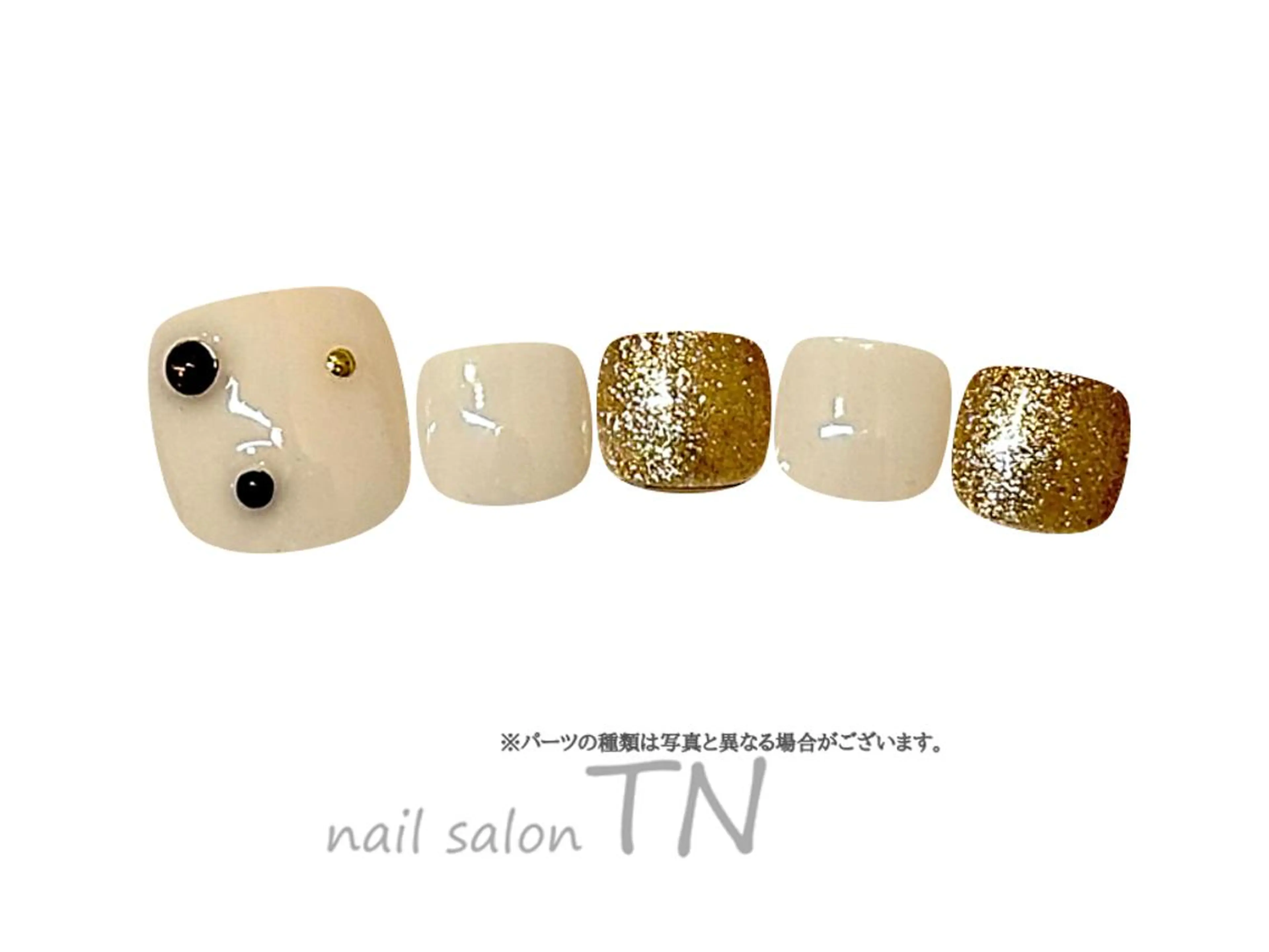 ネイル フットネイル 中島 実穂のネイルデザイン