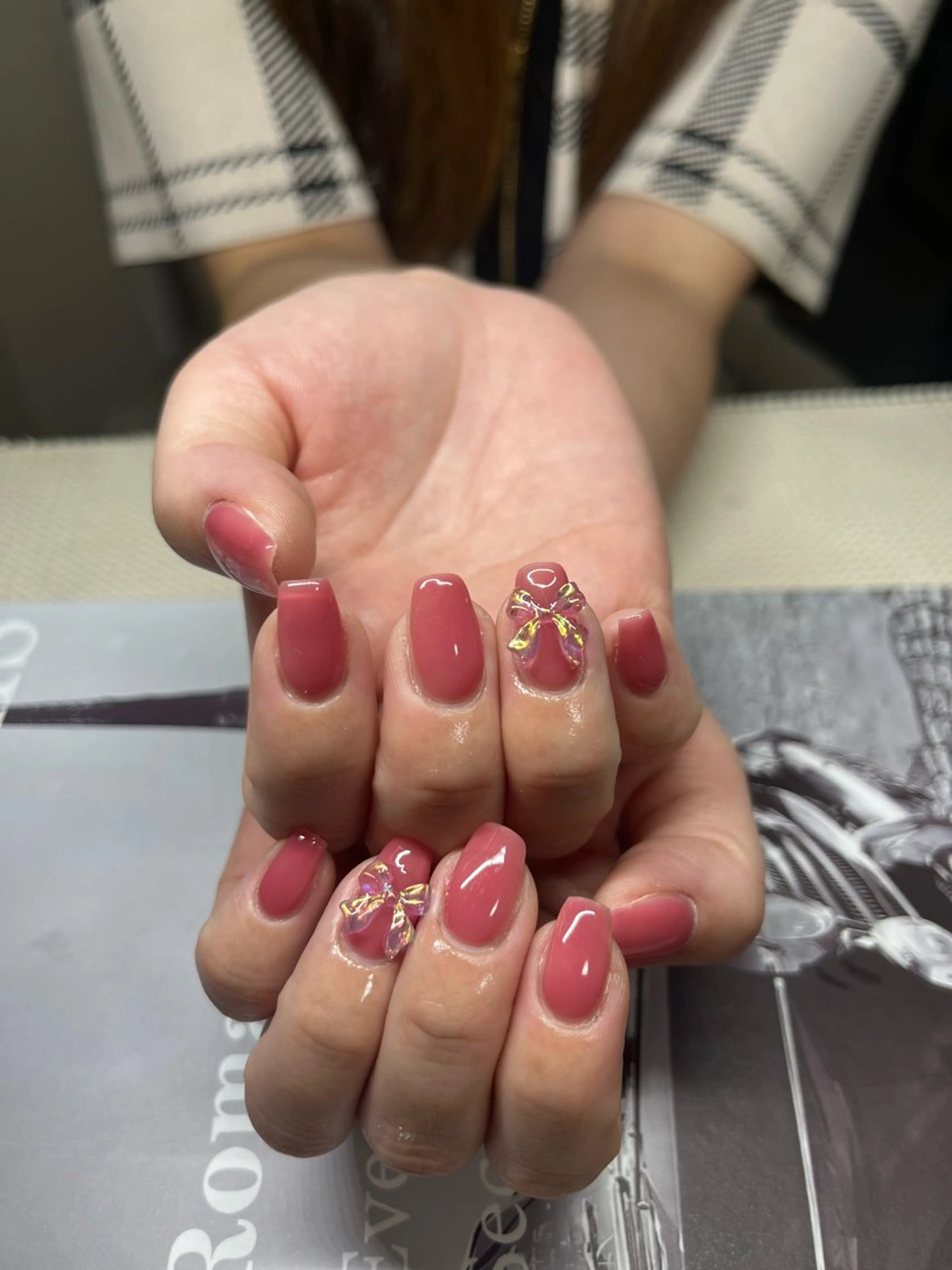 パーマ ハンドネイル ROSE ANA CHUO 本川越のネイルデザイン