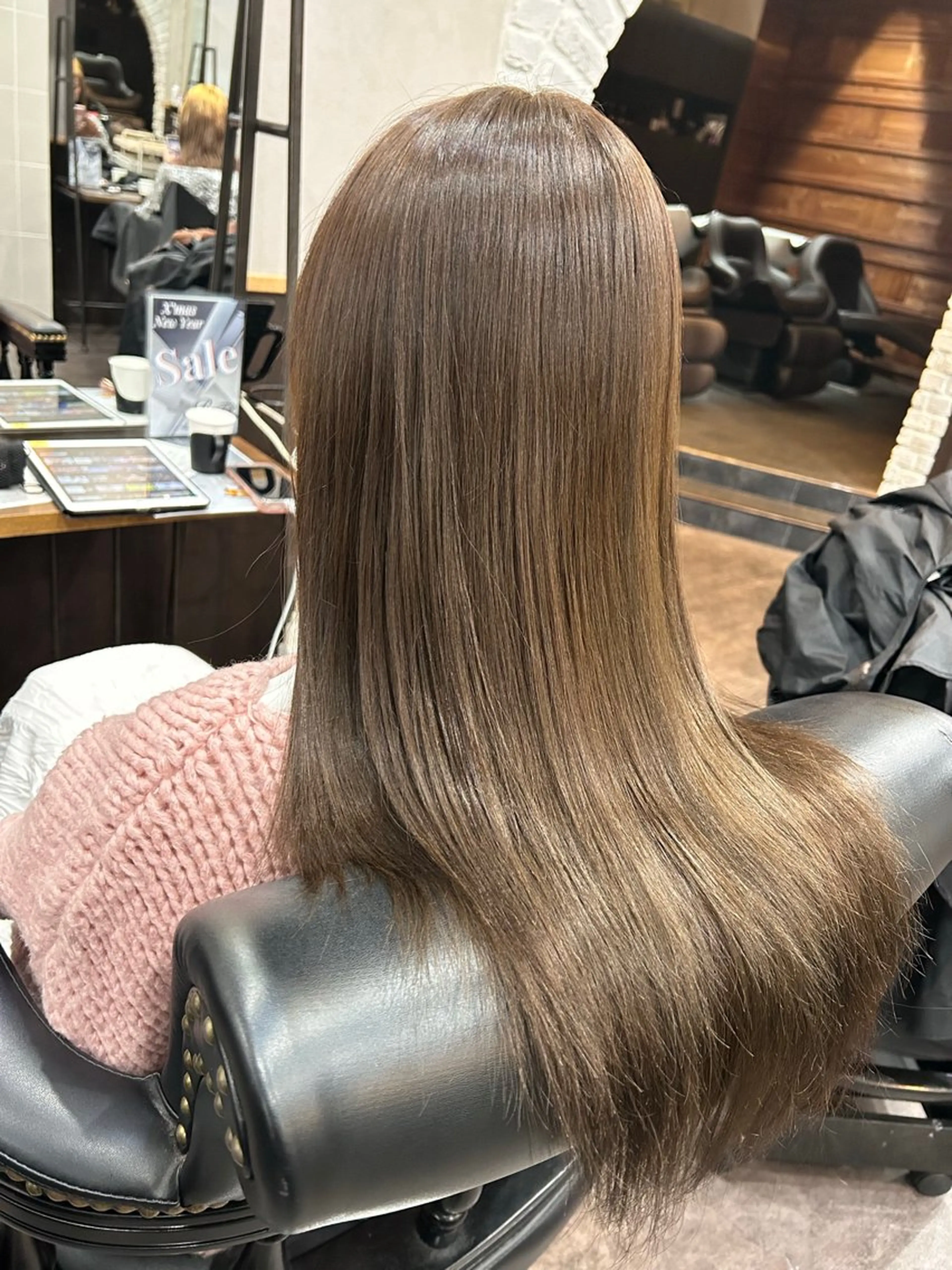 ロング カラー ヘアカラー トリートメント 🦄🩵YUNA 🩵🦄のヘアスタイル