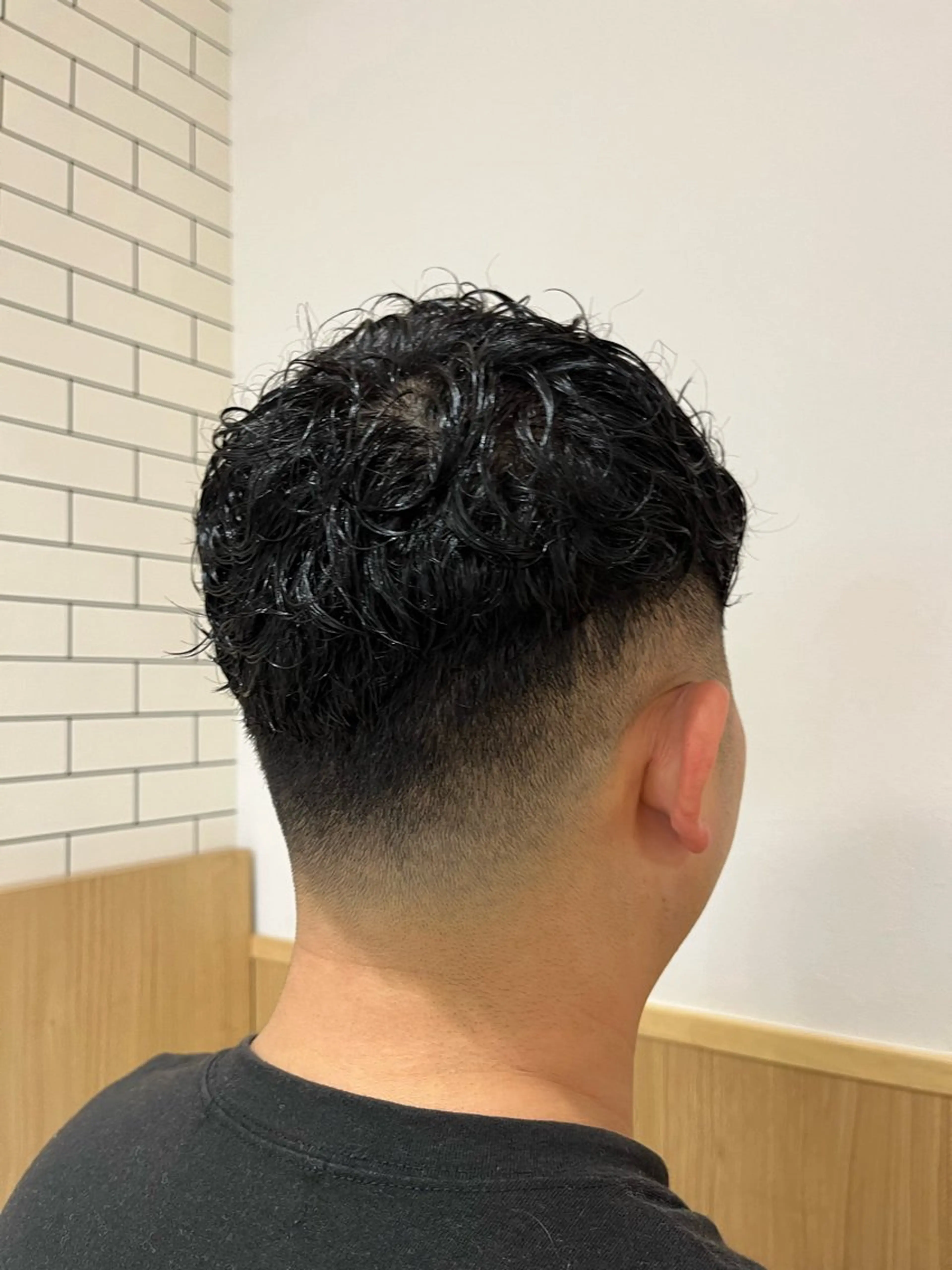 メンズ フェードカット mulum所属・ボブパーマ/ ウルフパーマ原科🪴のヘアスタイル