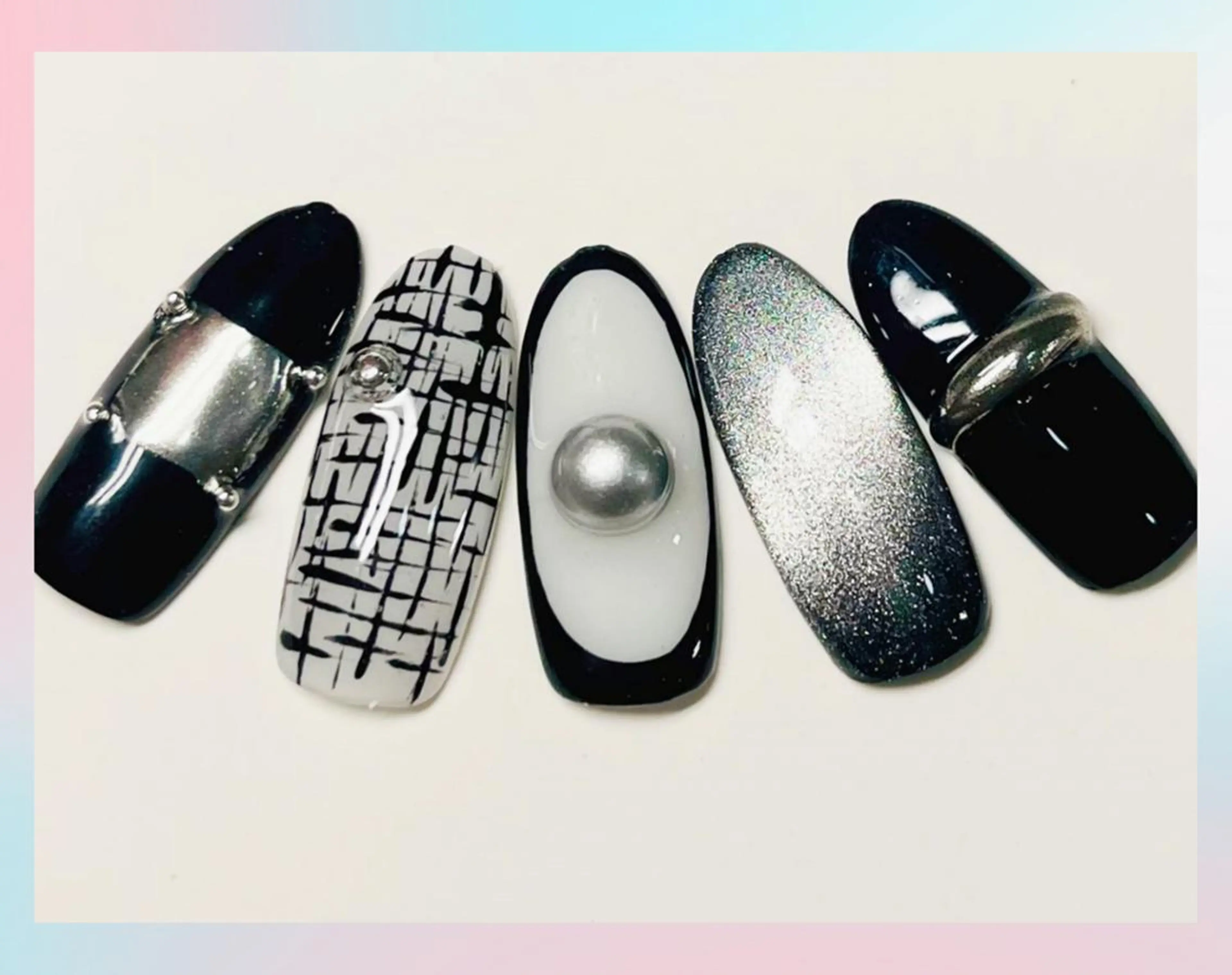 ネイル アートネイル ジェルネイル ラメ(グリッター) ソフトジェル Sensy ネイル専門店のネイルデザイン