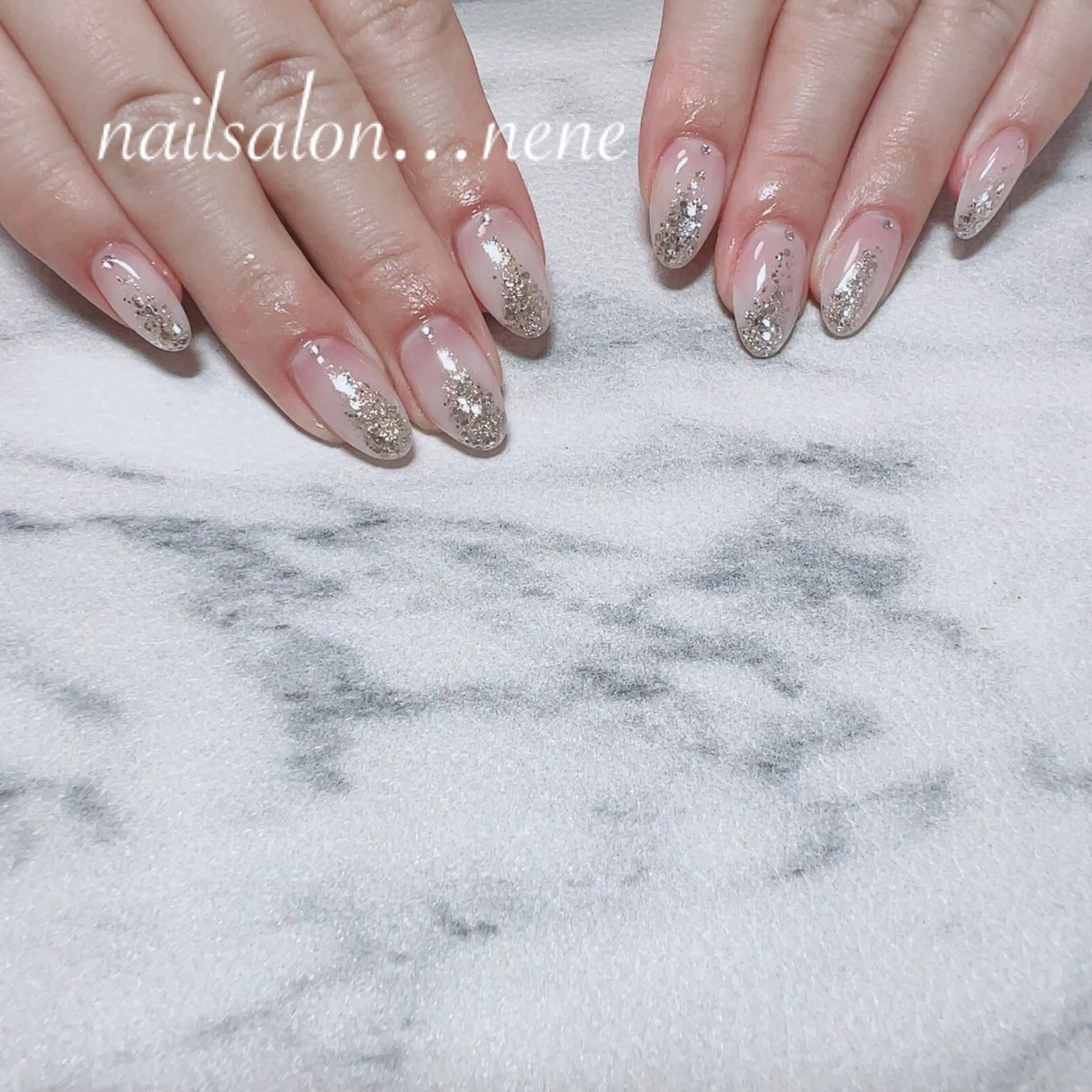ネイル キラキラネイル nailsalon ...neneのネイルデザイン
