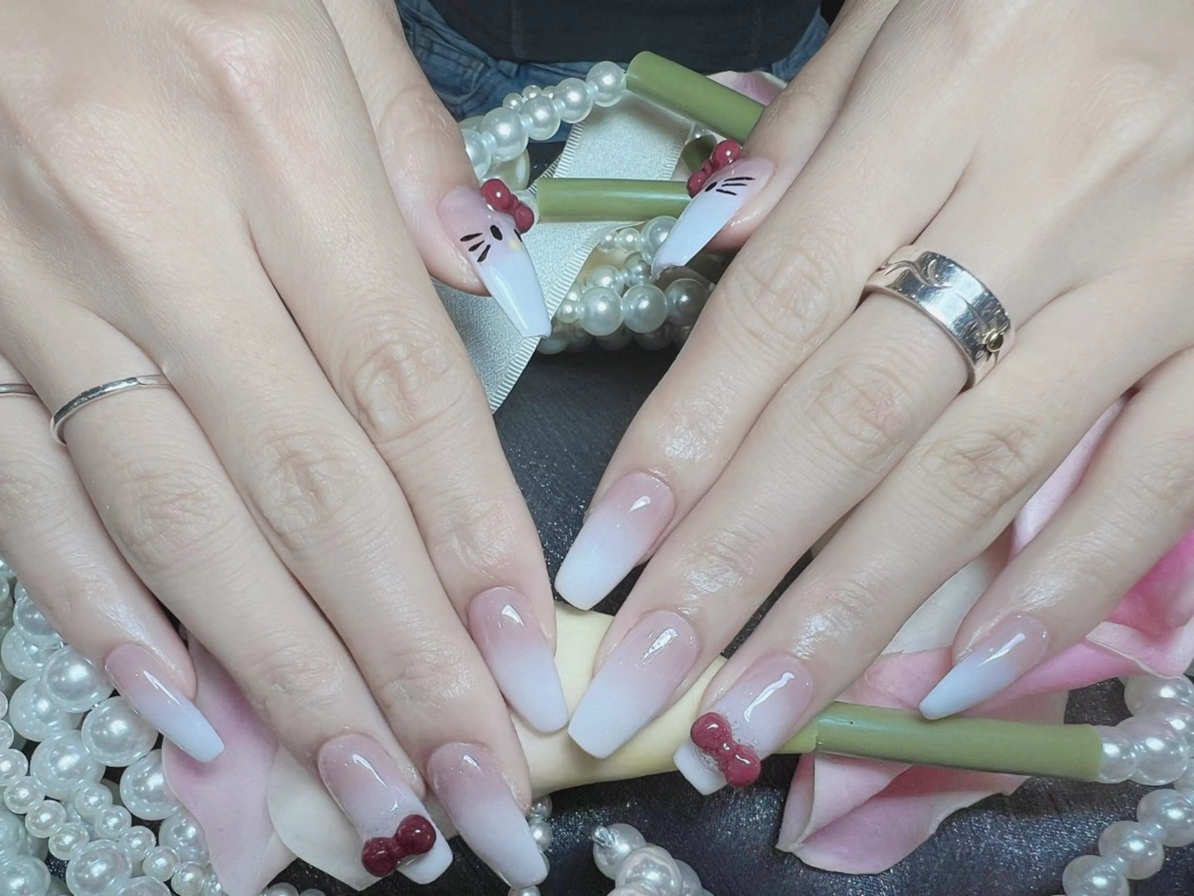 ネイル 持ち込み mo moのネイルデザイン