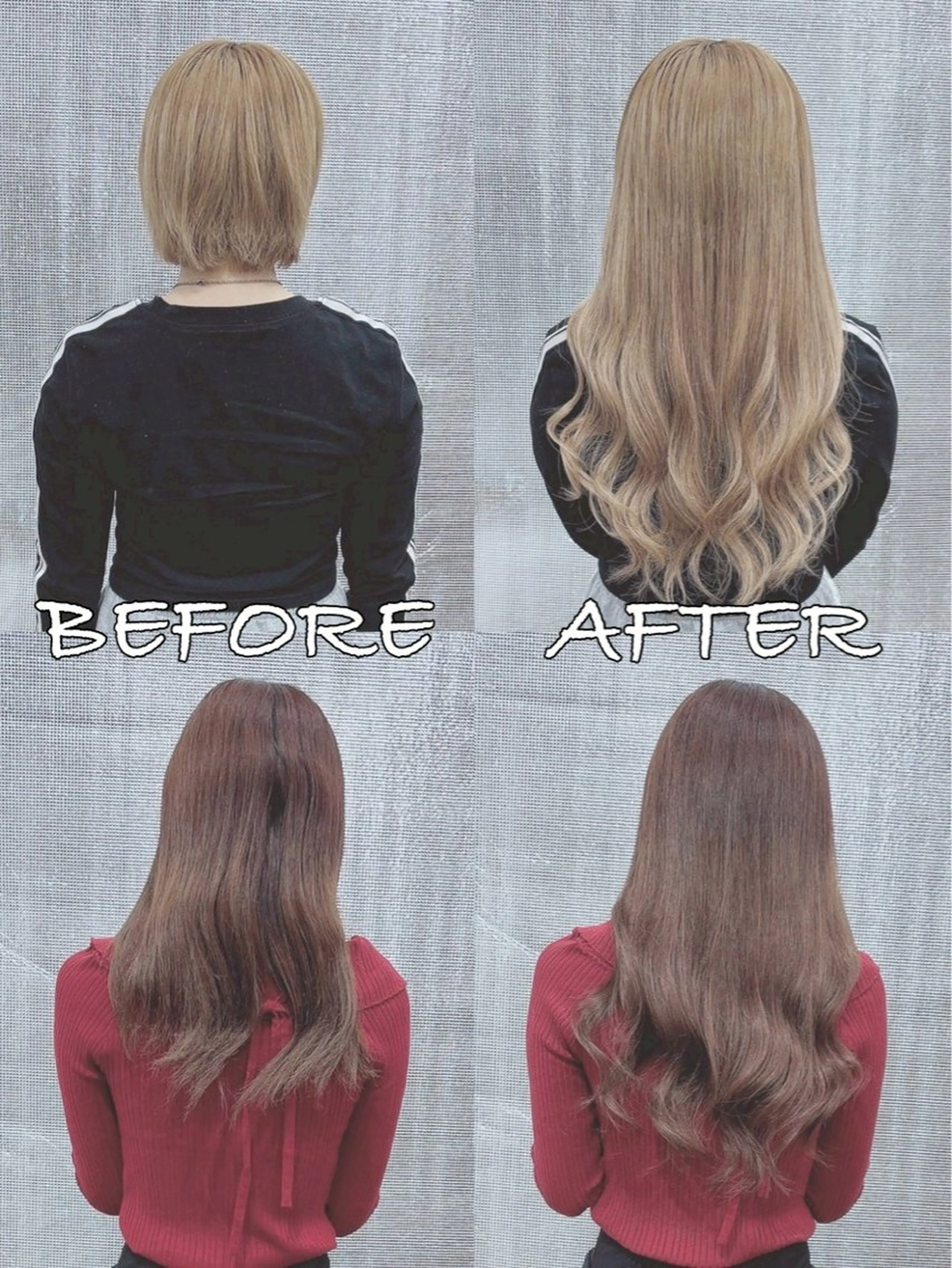 ロング カラー ヘアアレンジ シールエクステ バレイヤージュ ブリーチ ケアブリーチ ダブルカラー エクステ LIP 大阪本店 エクステ 堀谷和孝のヘアスタイル