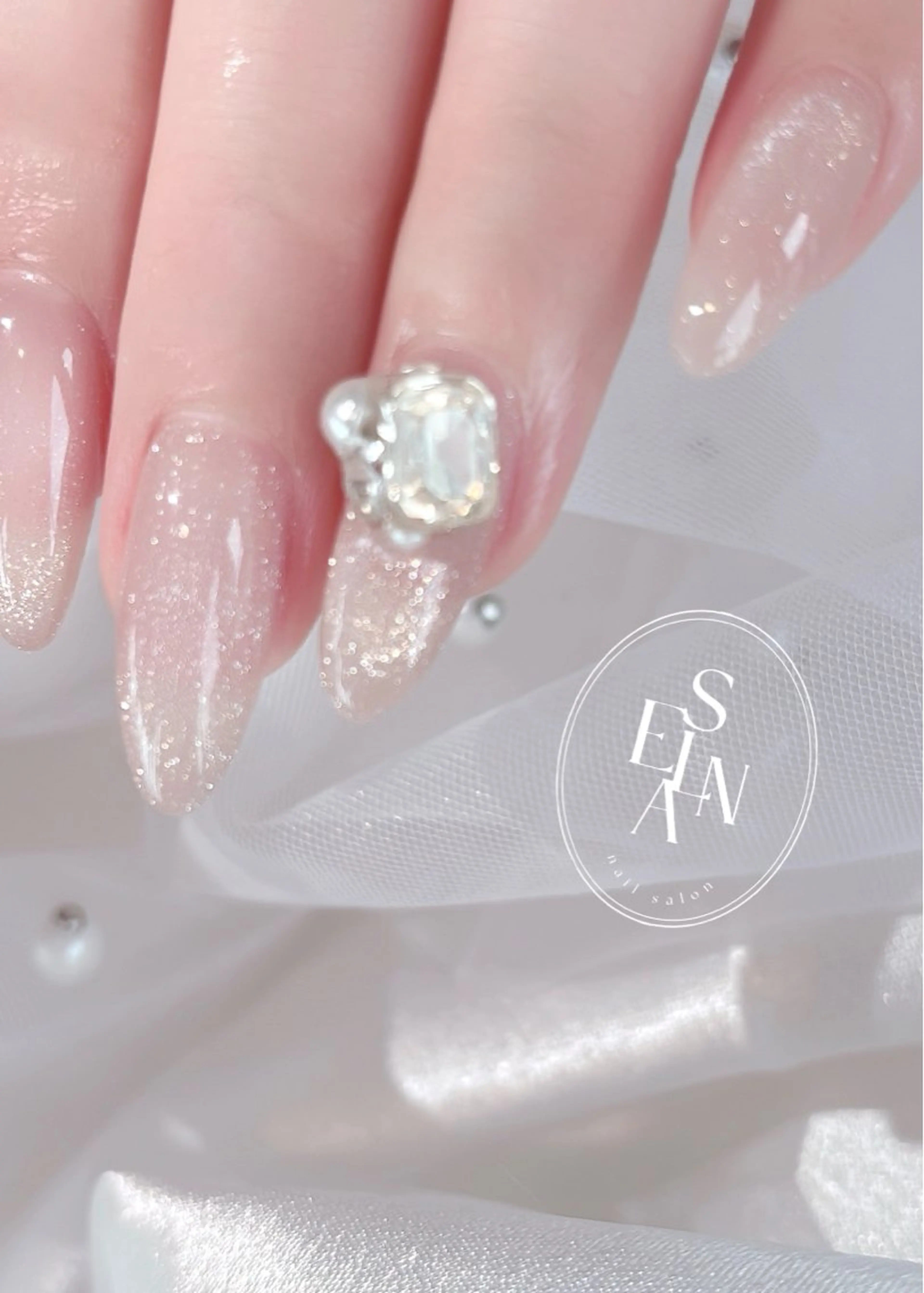 ネイル 韓国ネイル マグネットネイル ワンホンネイル ハンドネイル SELNA  nail所属・selnanail 【定額¥7950！】のネイルデザイン