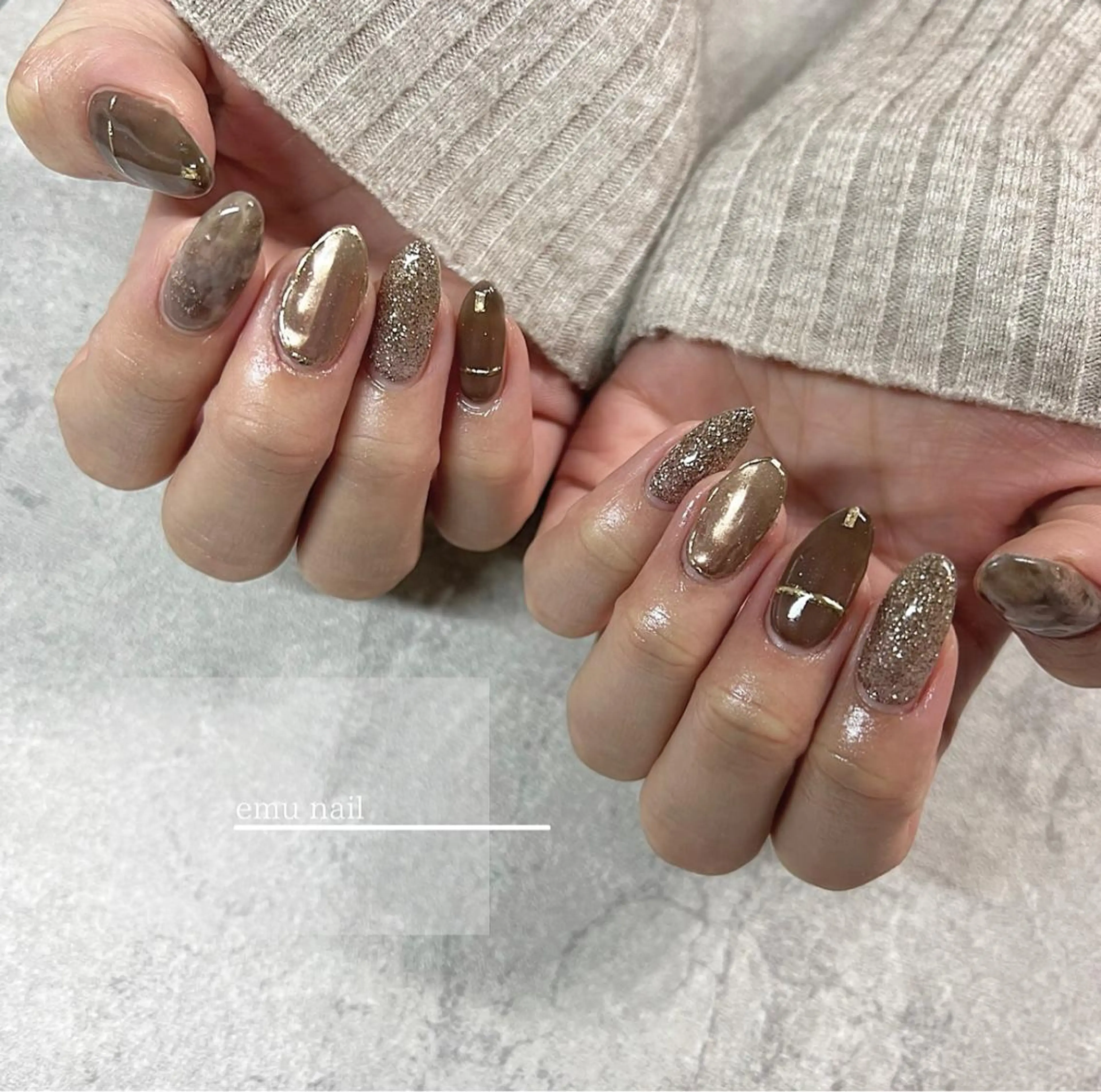 ネイル emu nailのネイルデザイン