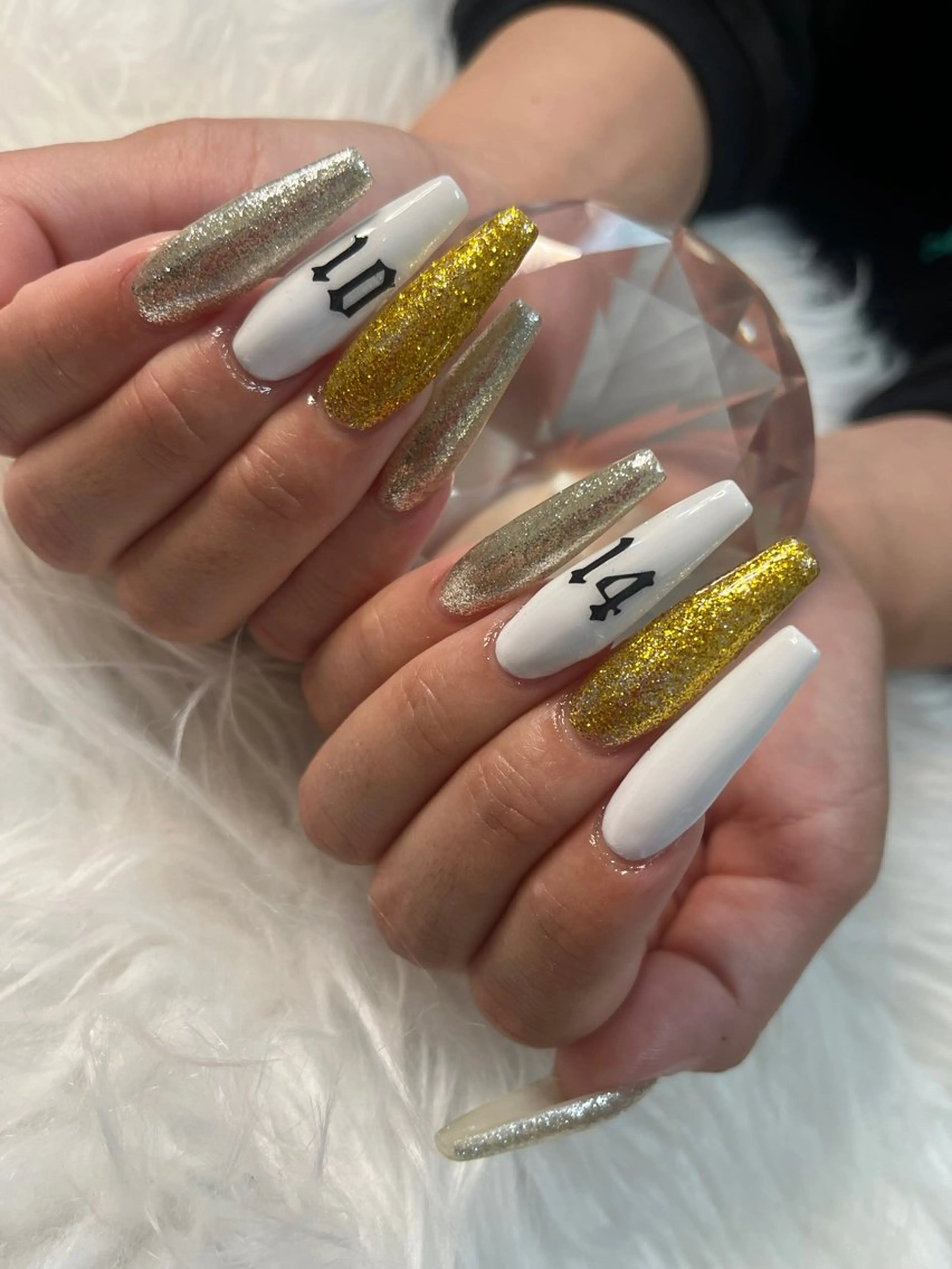 スカルプ　スカルプ長さ出し10本　ワンカラーの写真