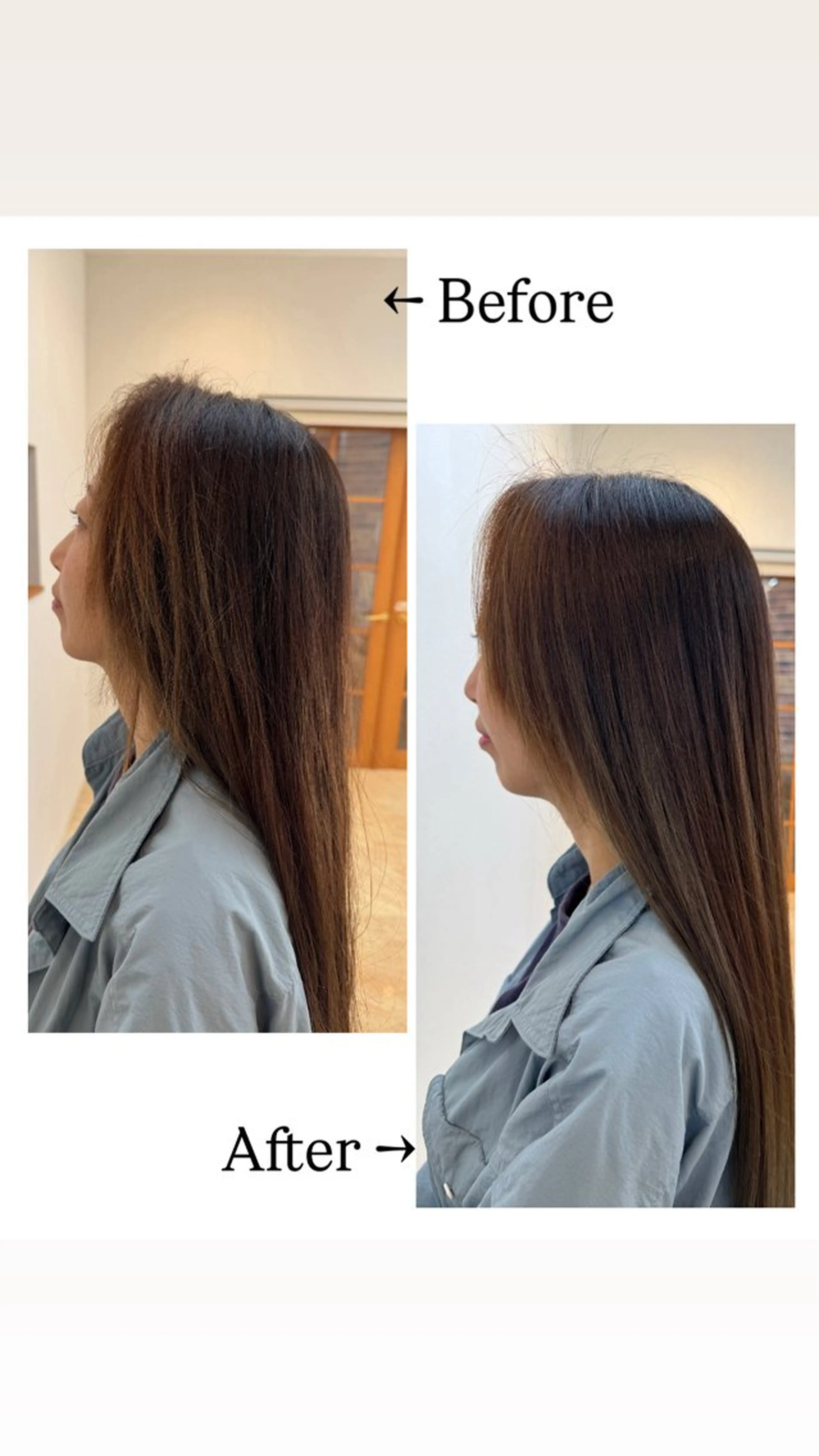 ロング リトル・サイエンティスト所属・一宮/縮毛矯正/ 内野優紀のヘアスタイル