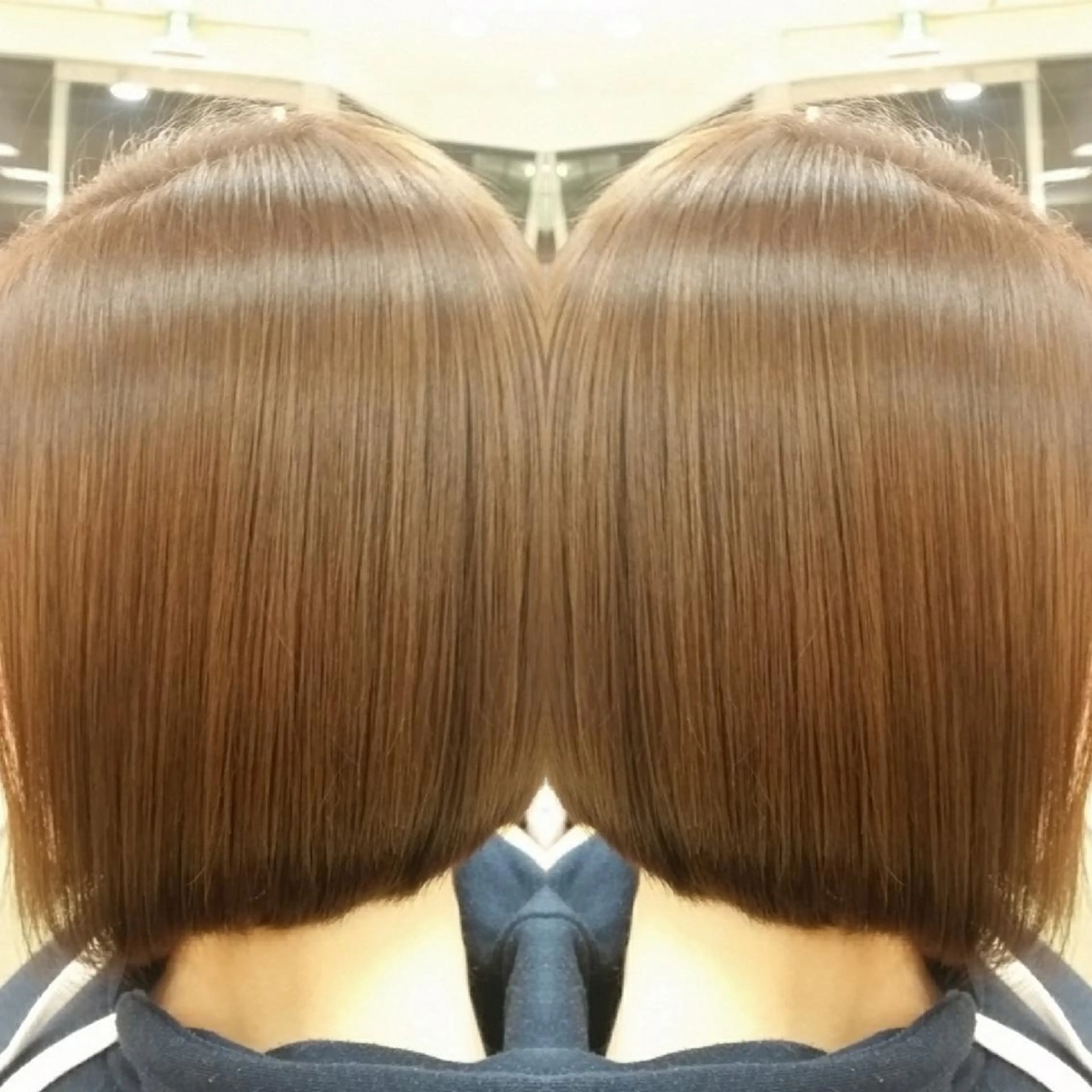 ミディアム カラー パーマ 縮毛矯正 髪質改善特化美容師 小林和哉のヘアスタイル