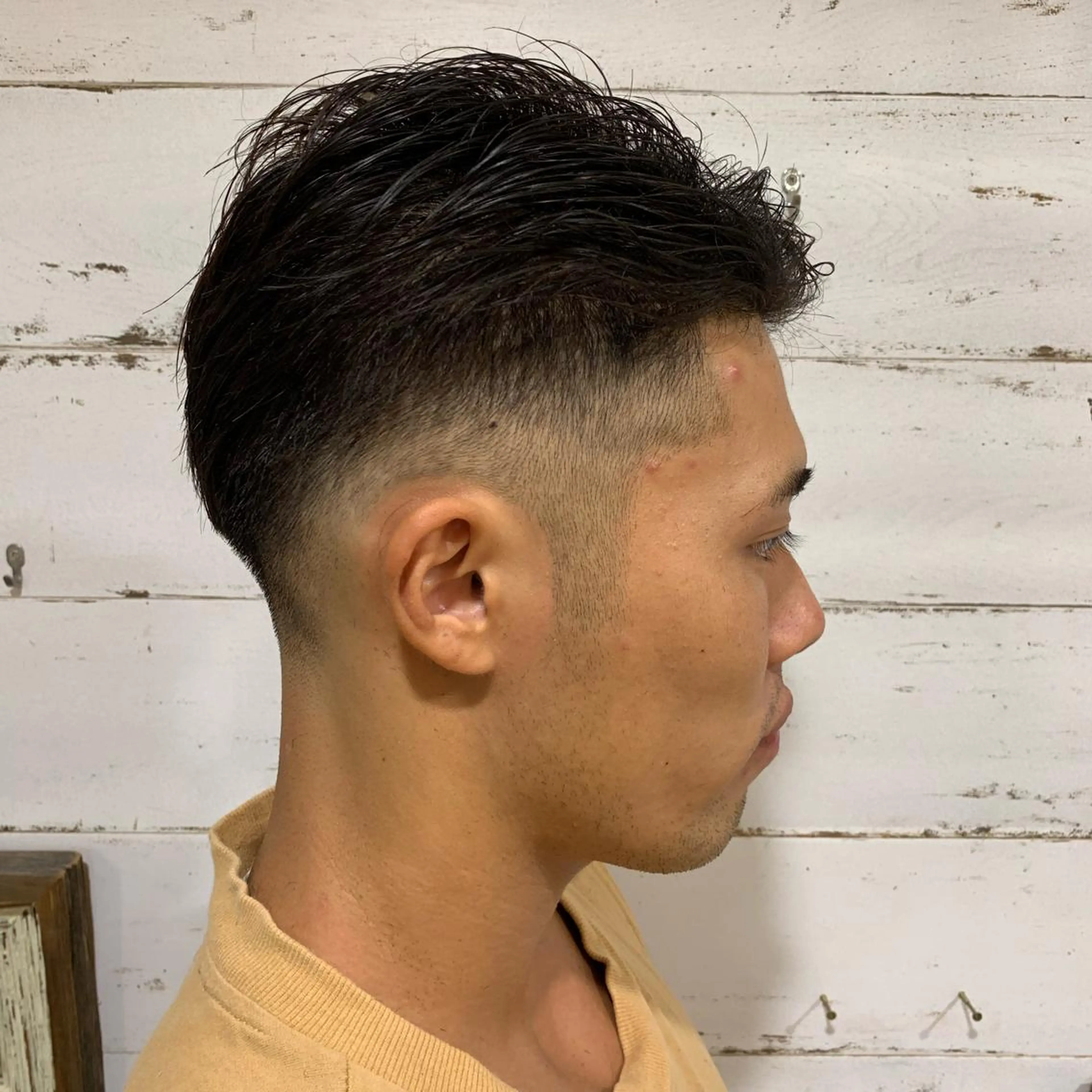 メンズ JUNYA 海外ガールヘアのヘアスタイル