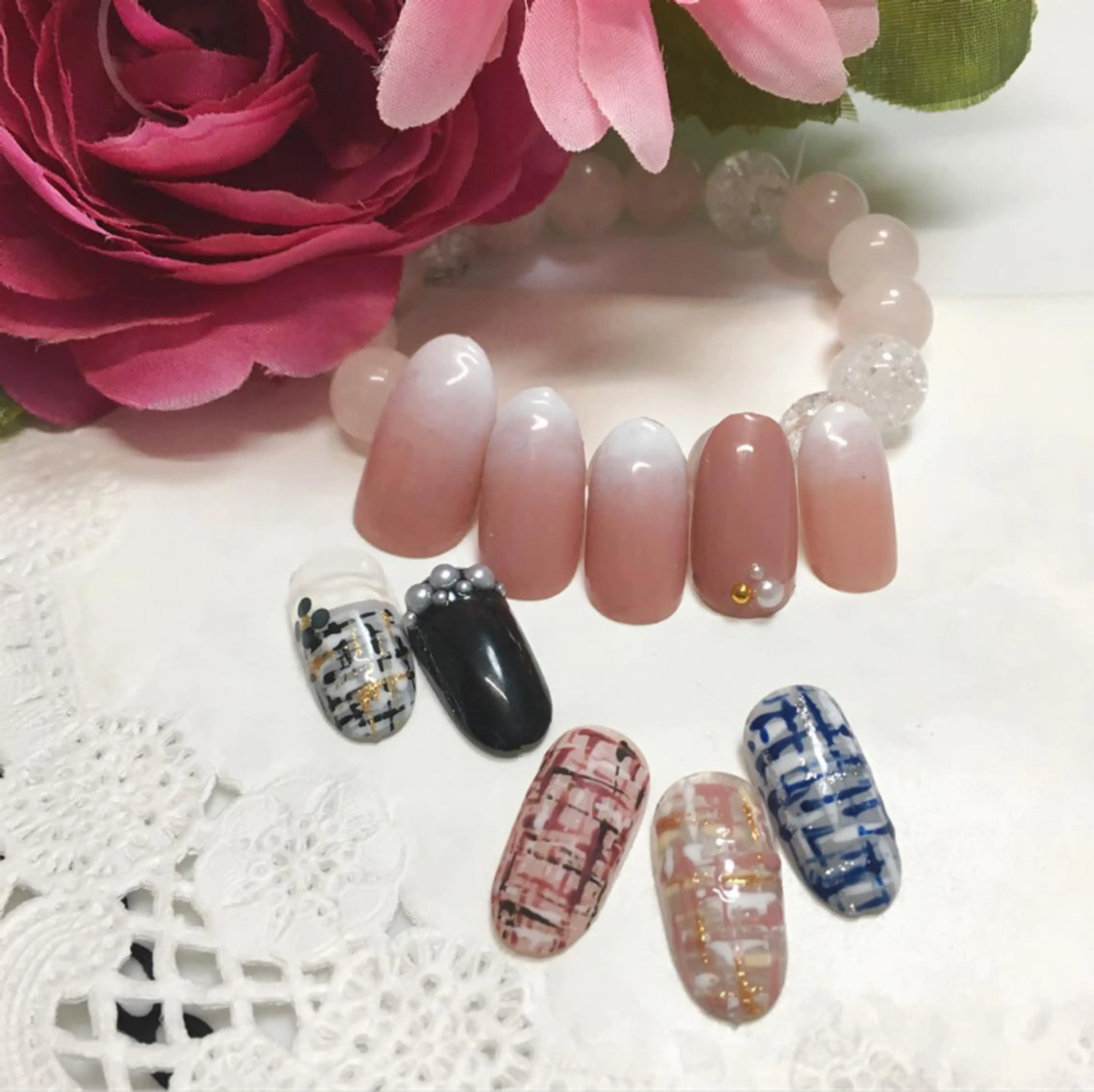 ネイル nail salon&school felice所属・フェリーチェ瑞江店 新山のネイルデザイン